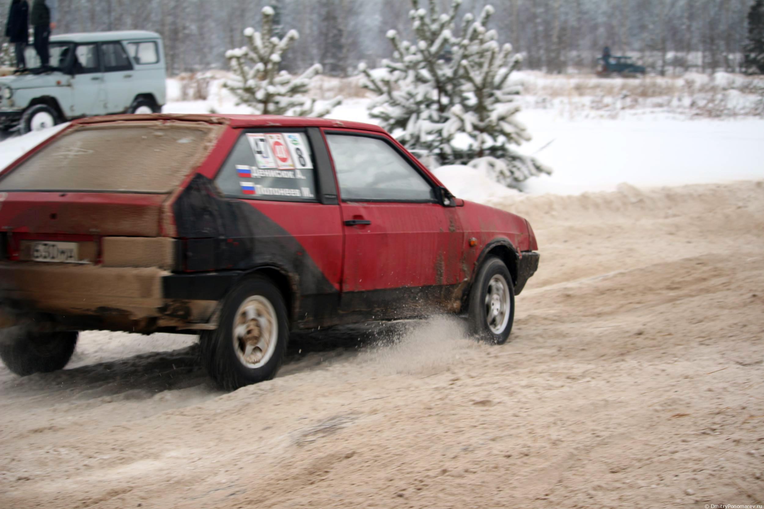 Январские автогонки в Городце 2021