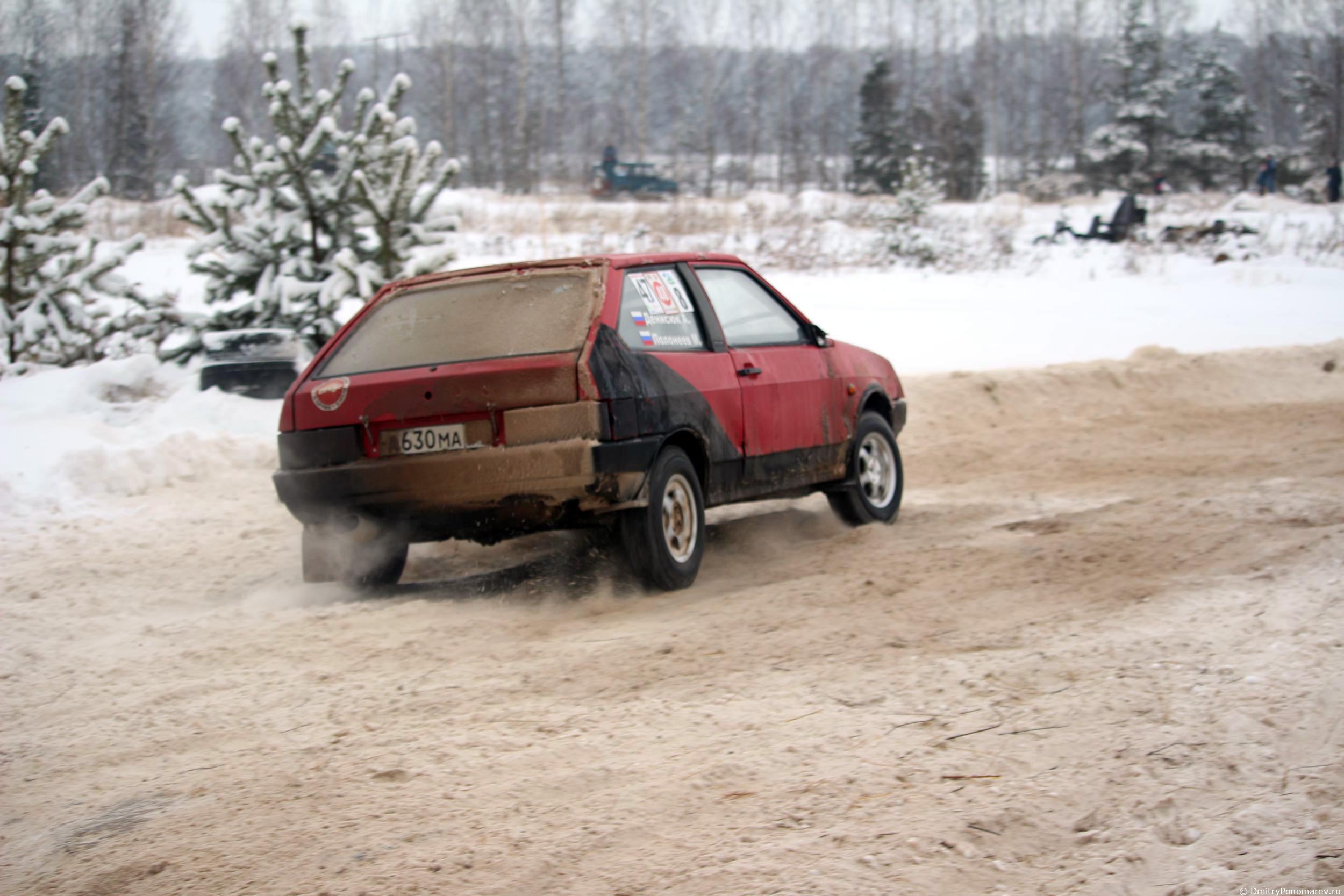 Январские автогонки в Городце 2021