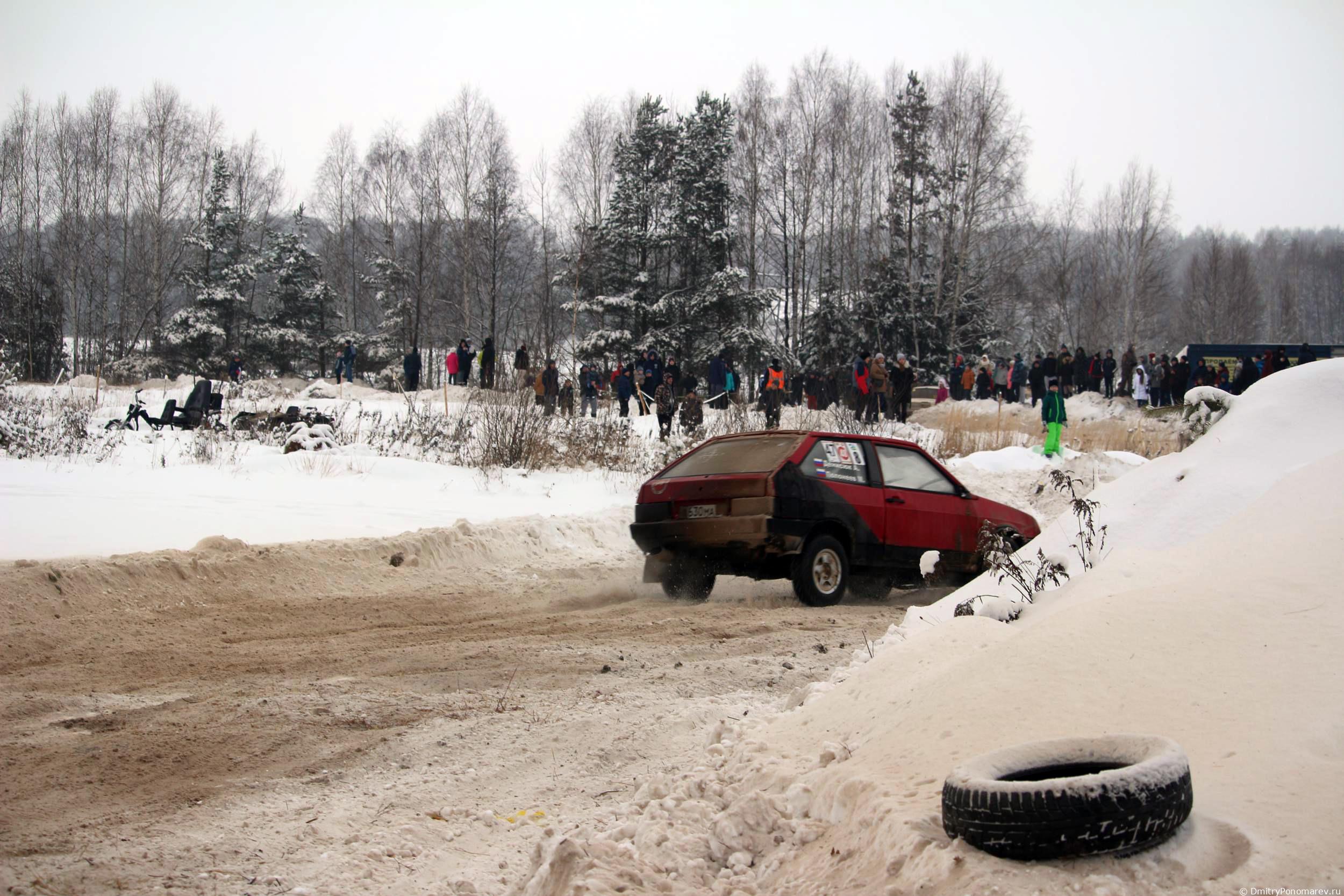 Январские автогонки в Городце 2021