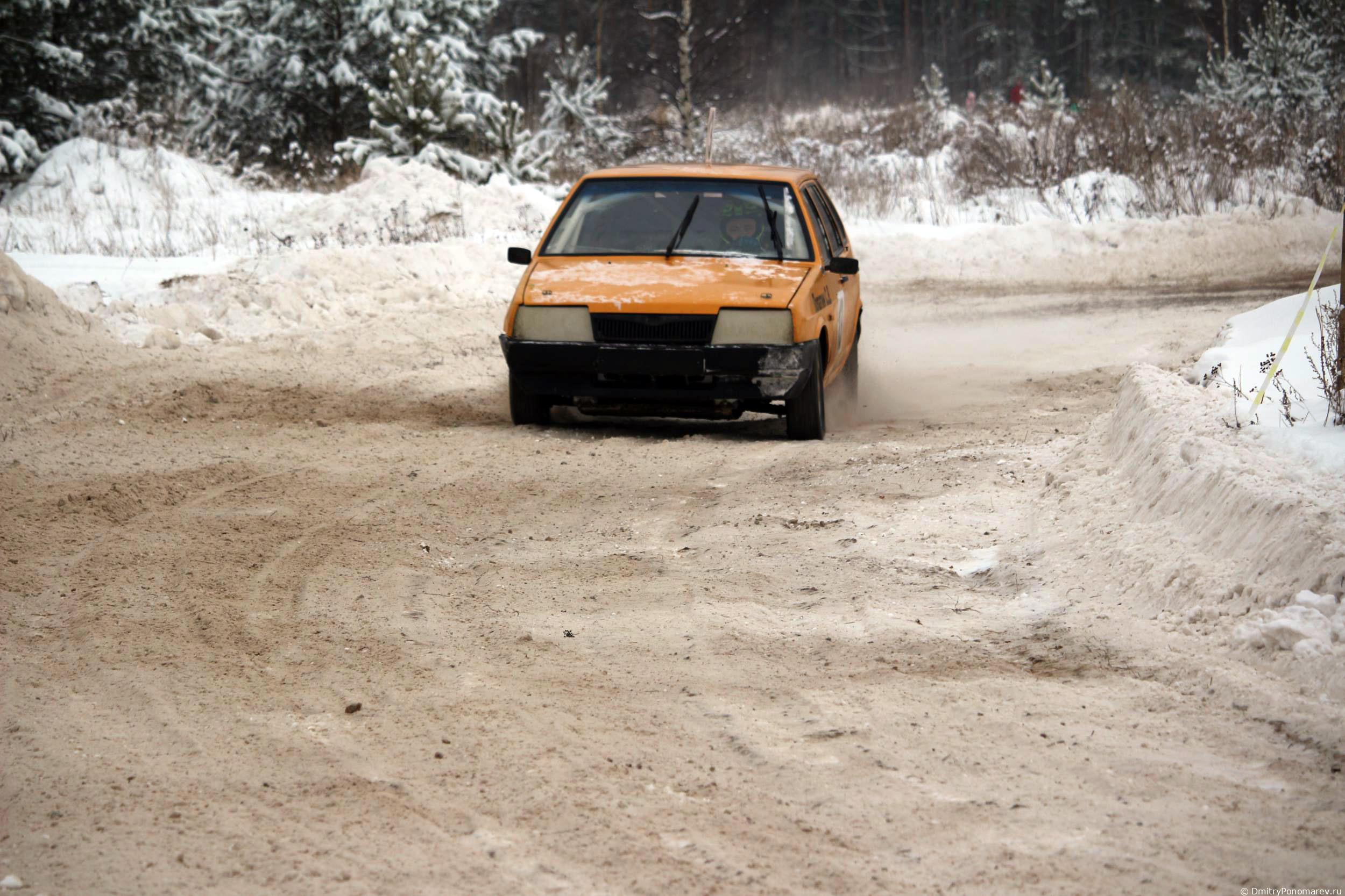Январские автогонки в Городце 2021