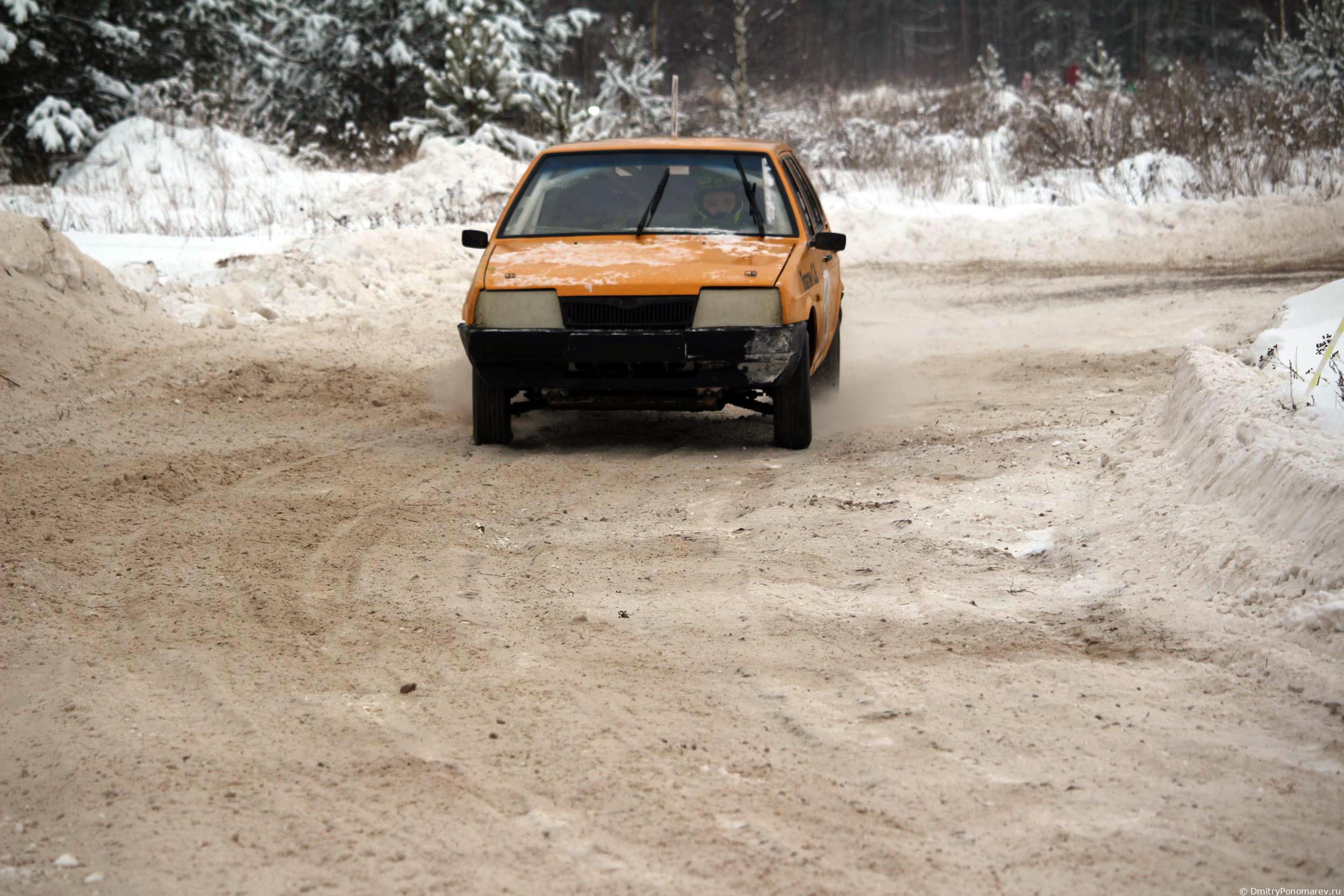 Январские автогонки в Городце 2021