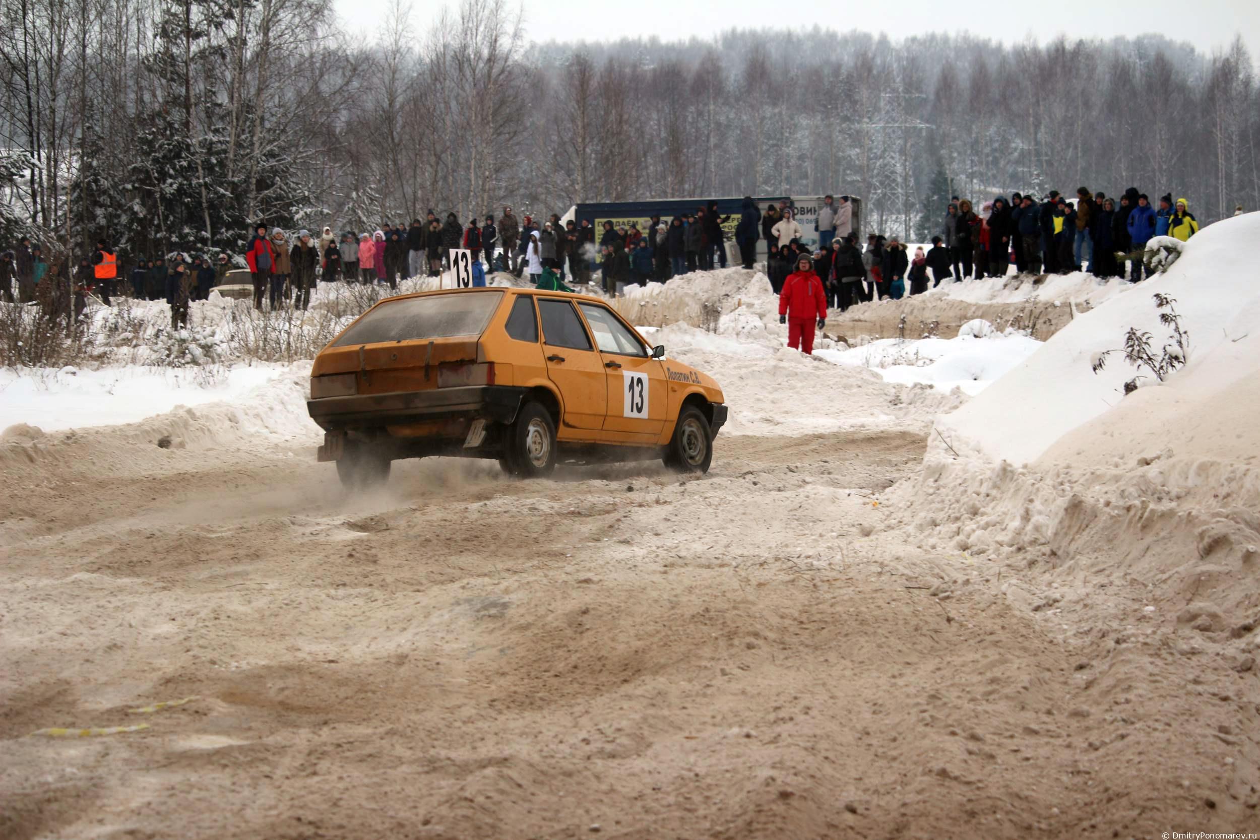 Январские автогонки в Городце 2021