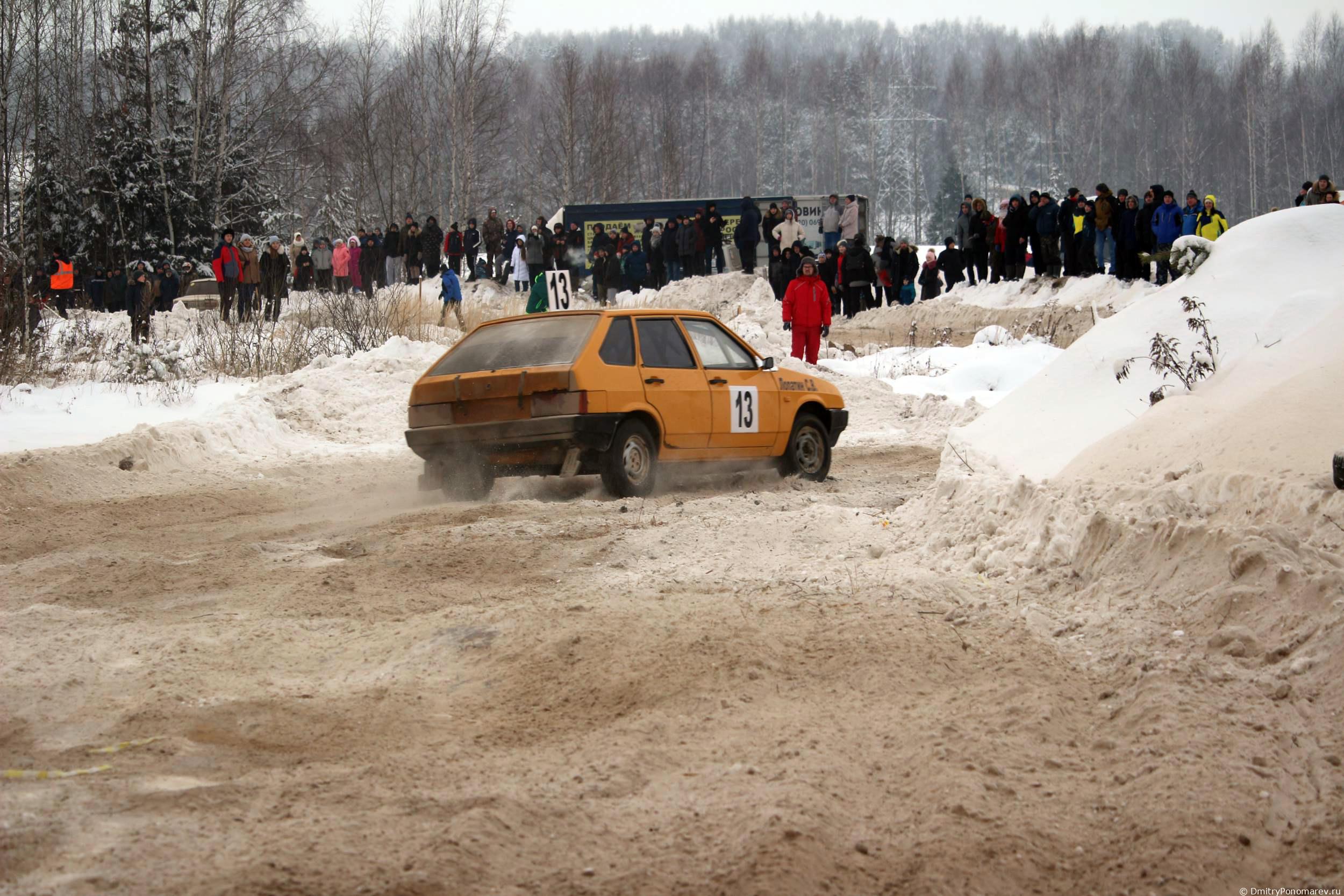 Январские автогонки в Городце 2021