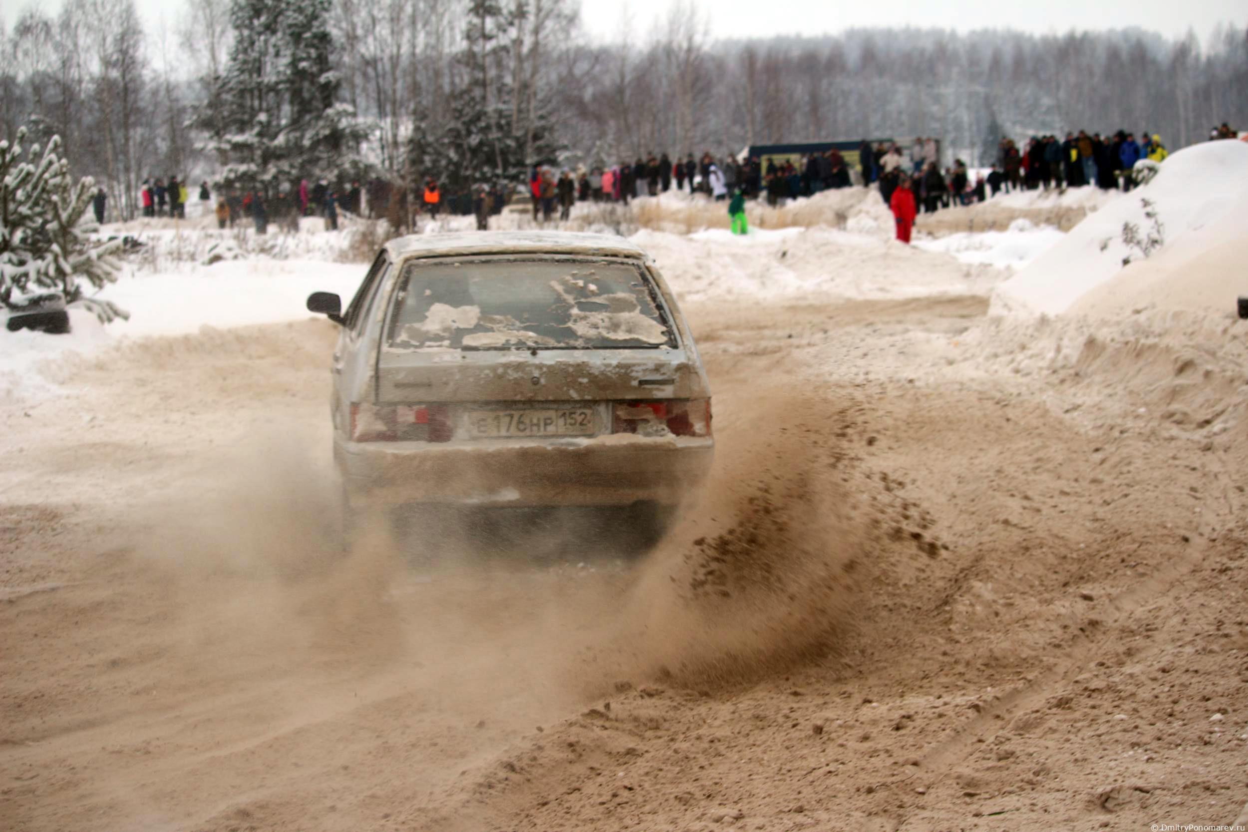Январские автогонки в Городце 2021