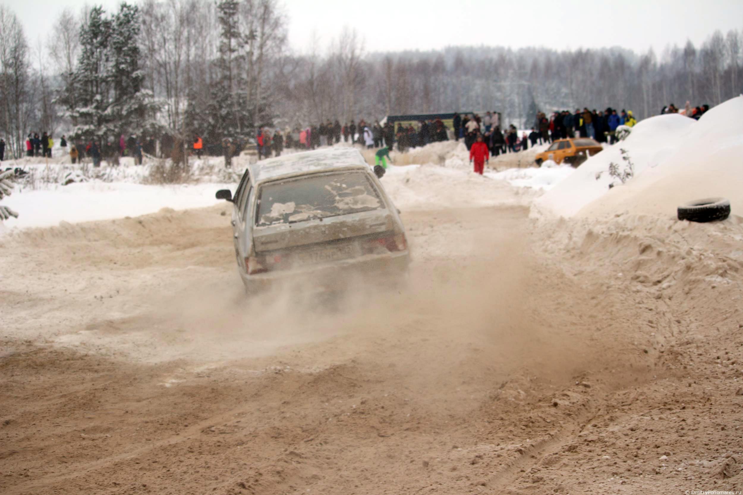 Январские автогонки в Городце 2021