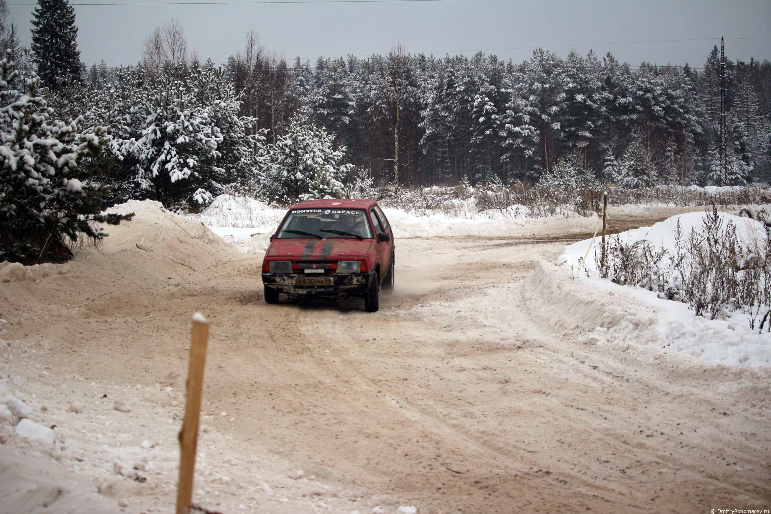 Январские автогонки в Городце 2021