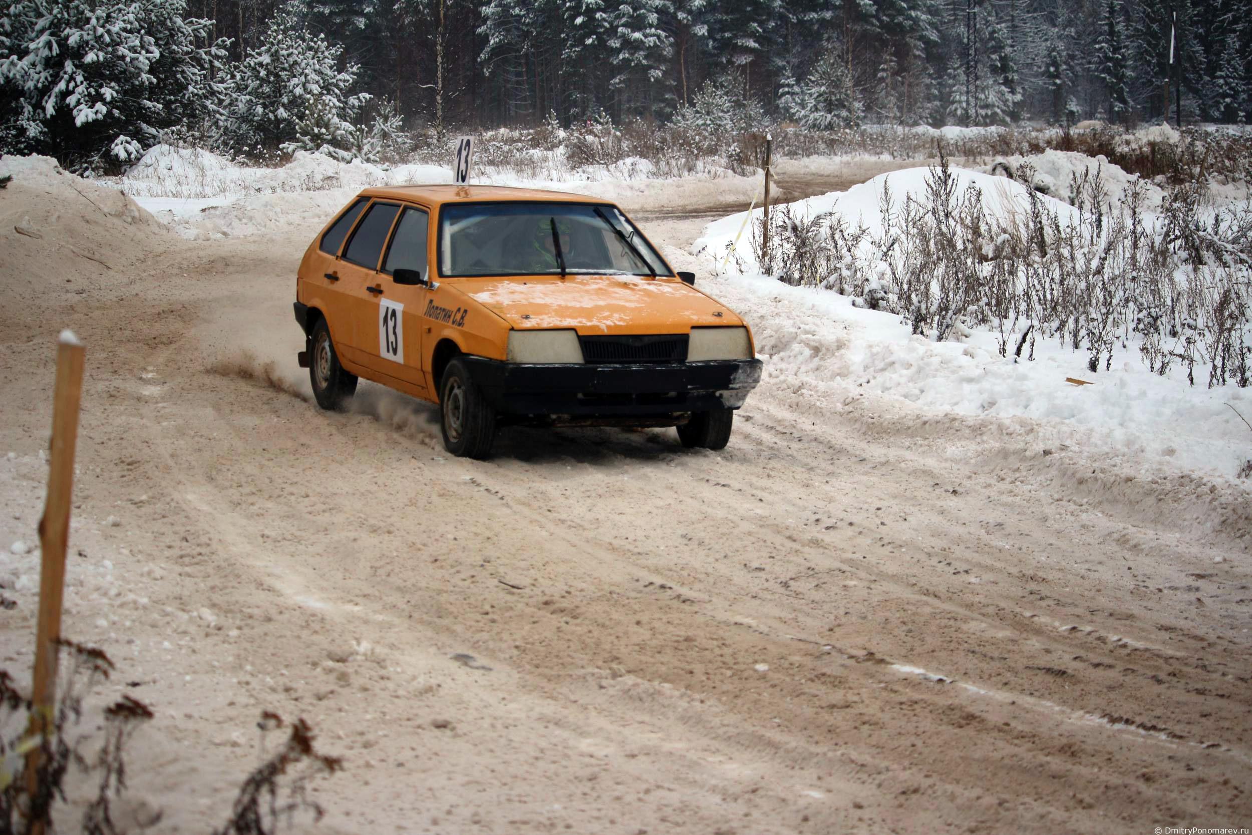 Январские автогонки в Городце 2021