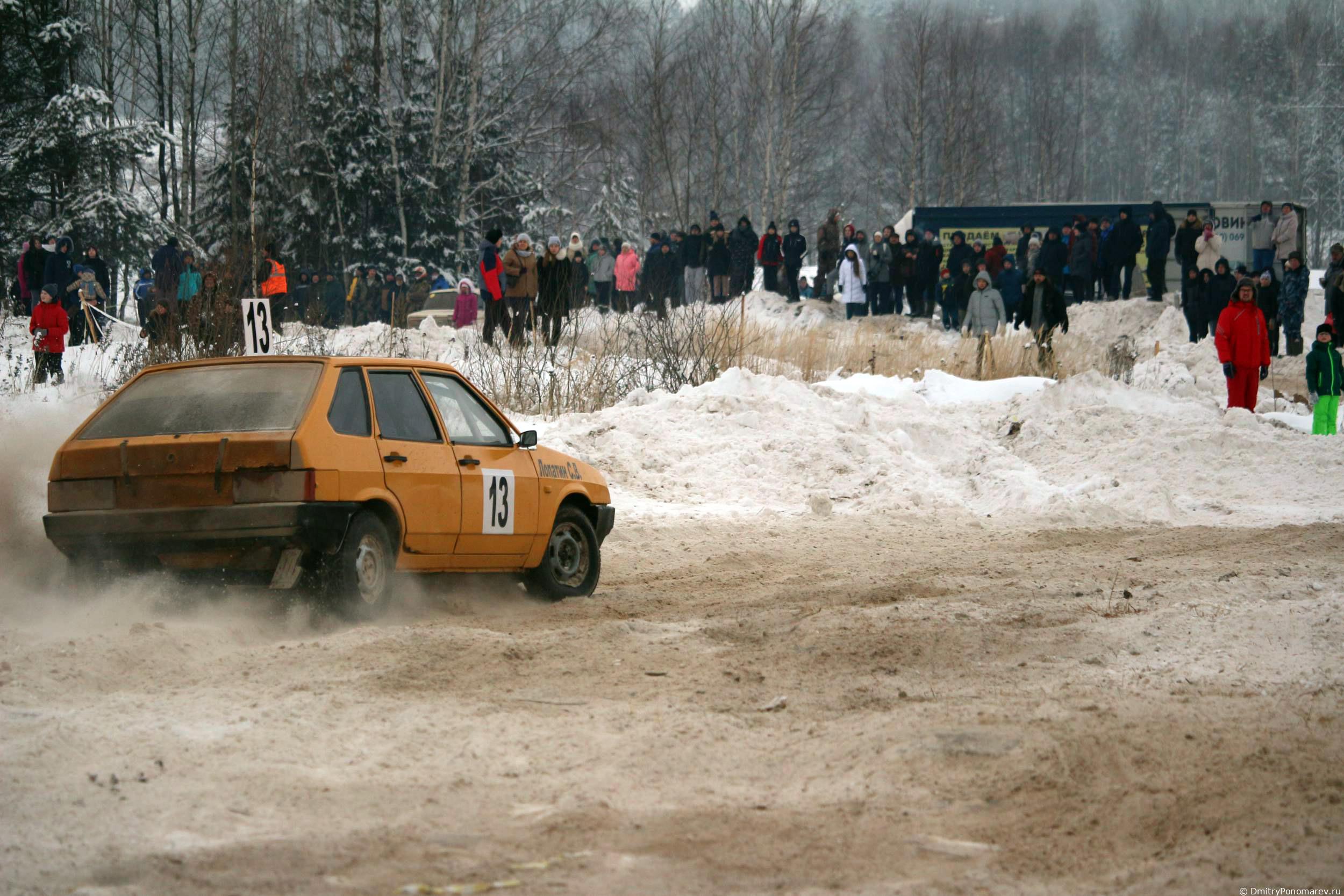 Январские автогонки в Городце 2021
