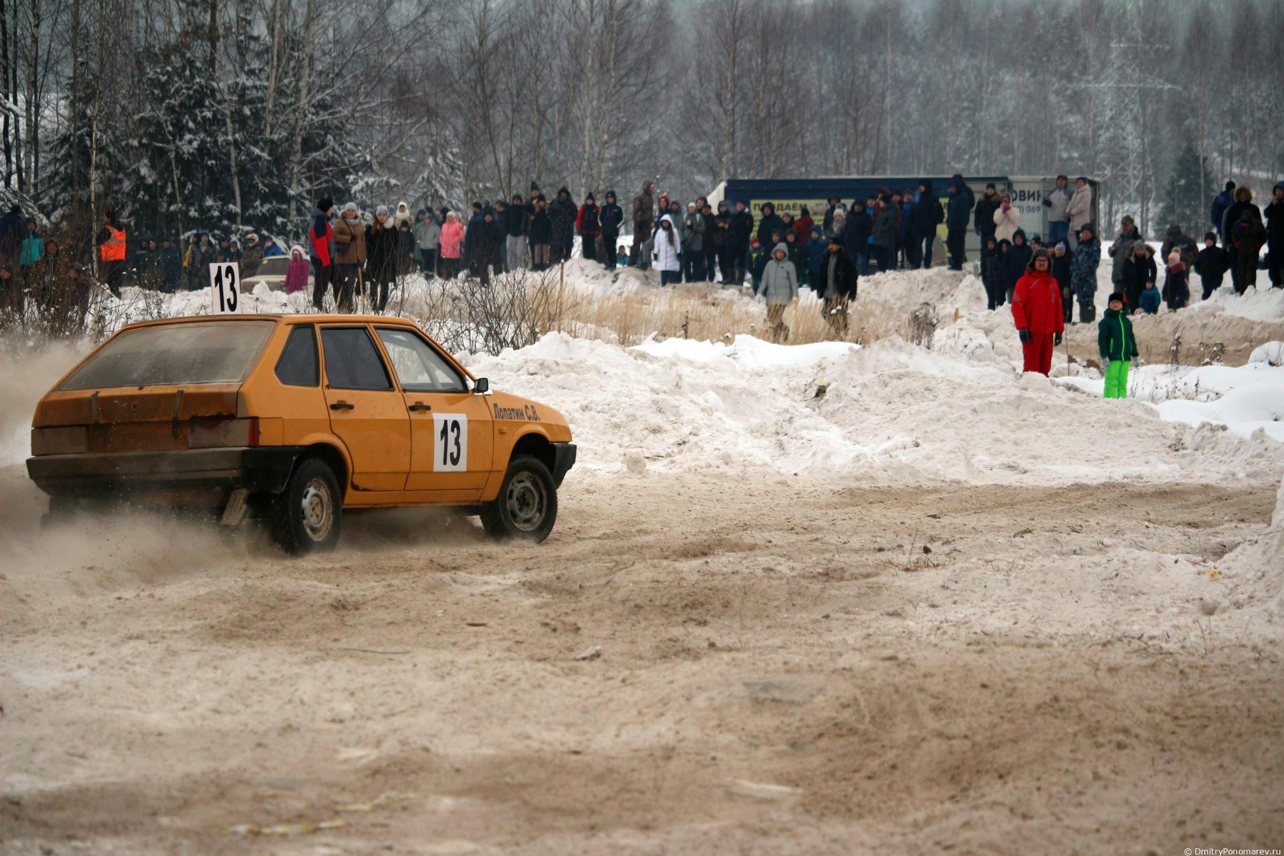 Январские автогонки в Городце 2021