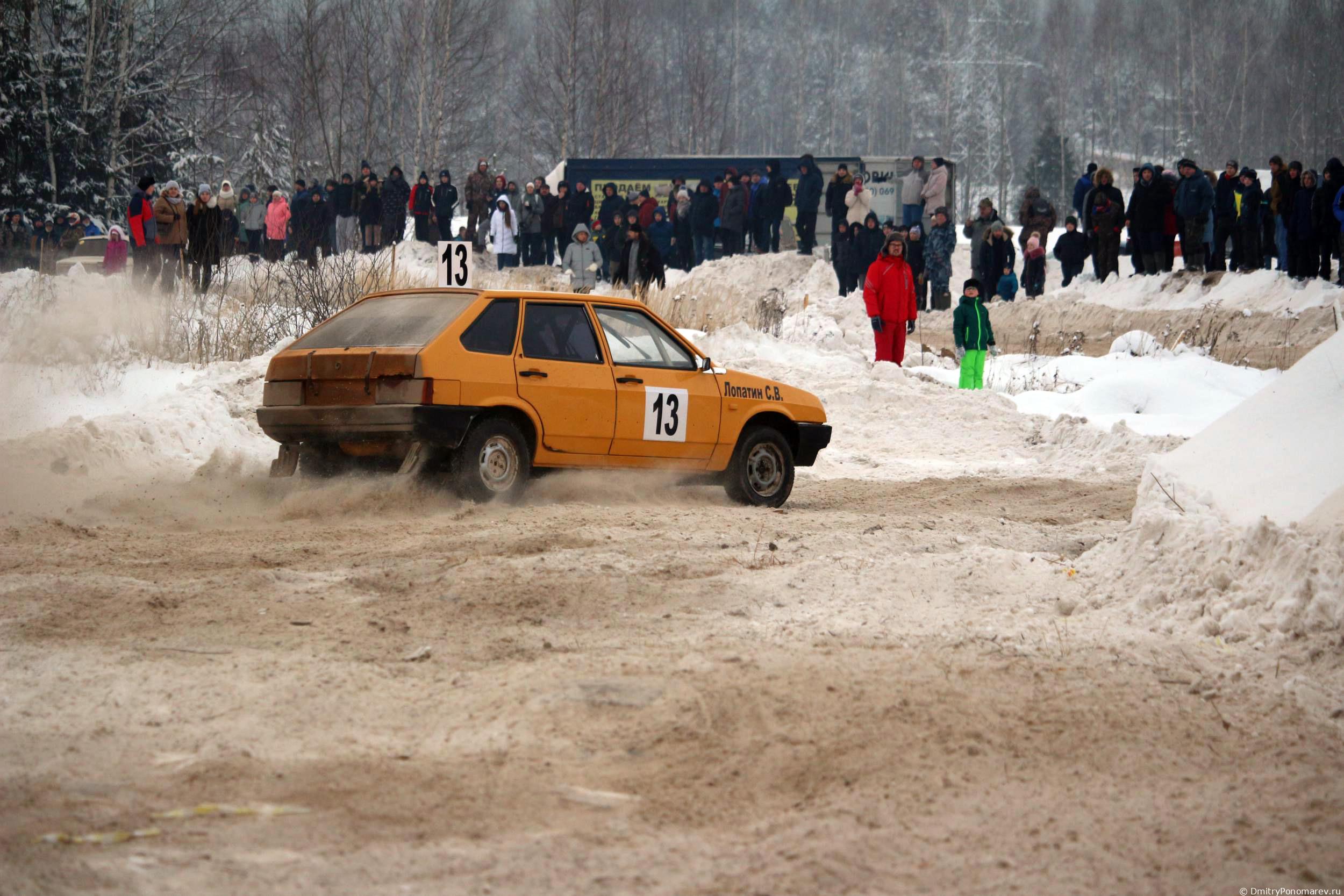 Январские автогонки в Городце 2021