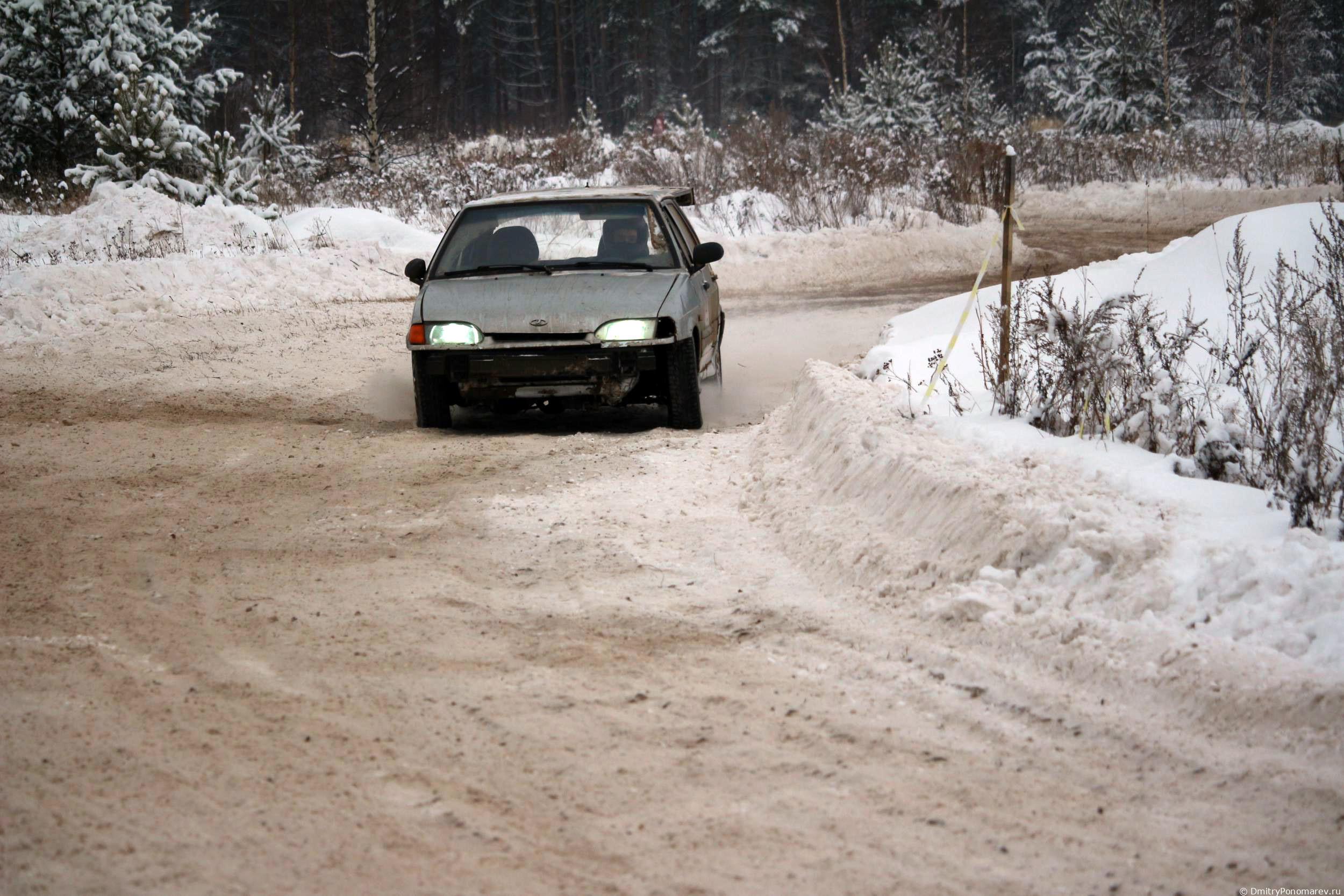 Январские автогонки в Городце 2021