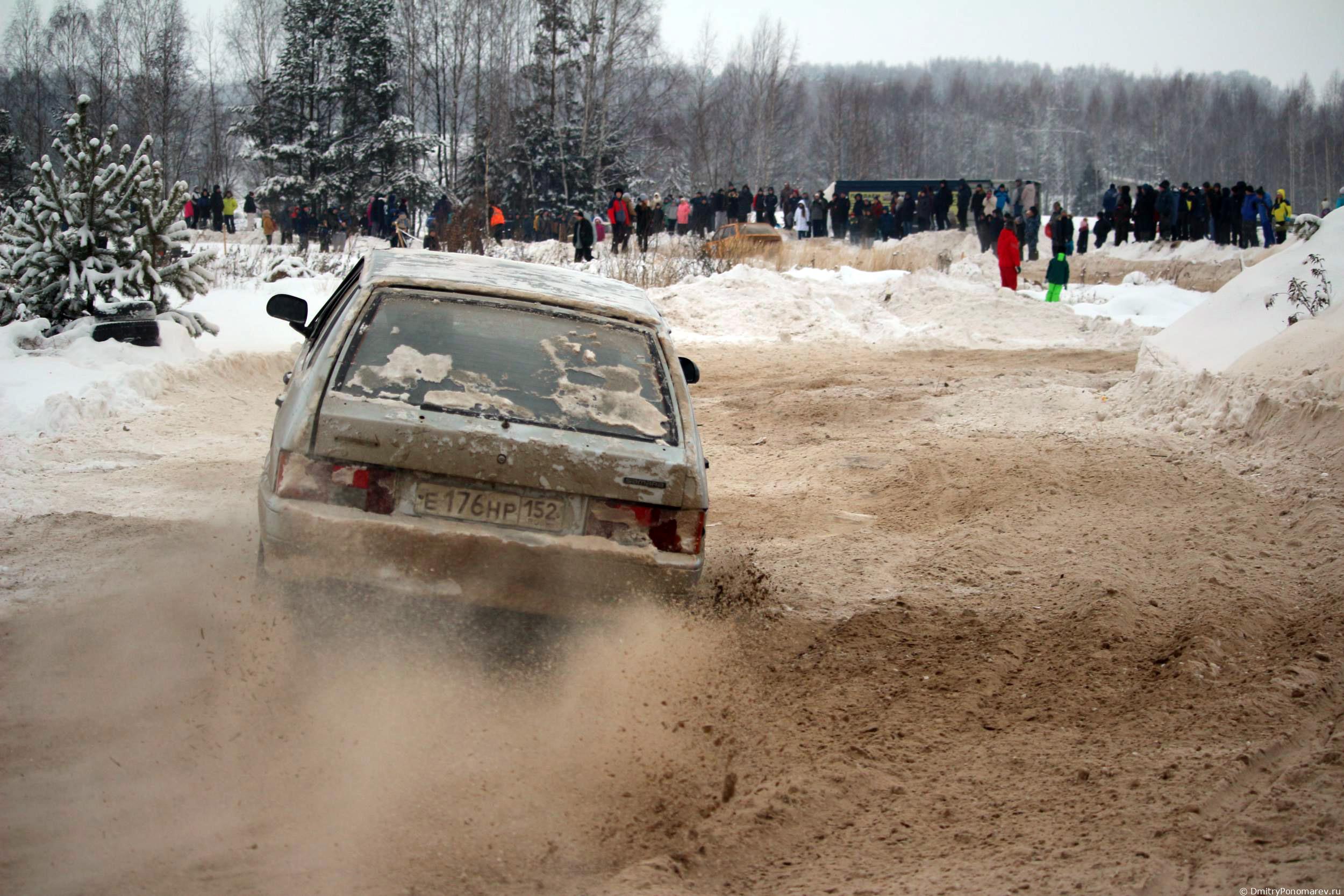 Январские автогонки в Городце 2021