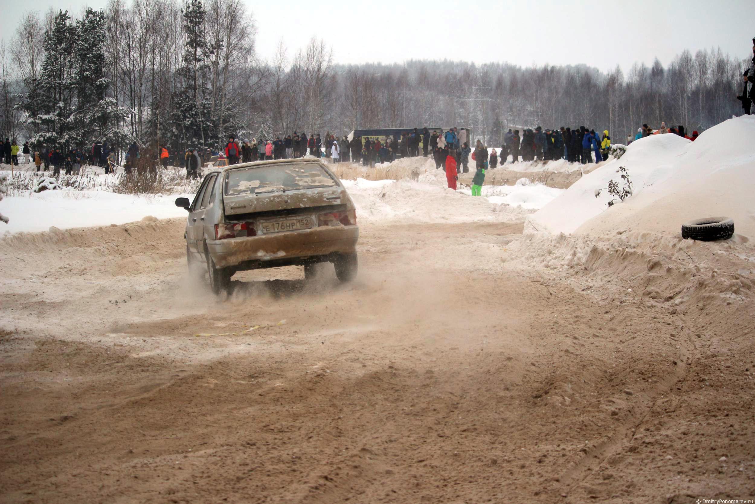 Январские автогонки в Городце 2021