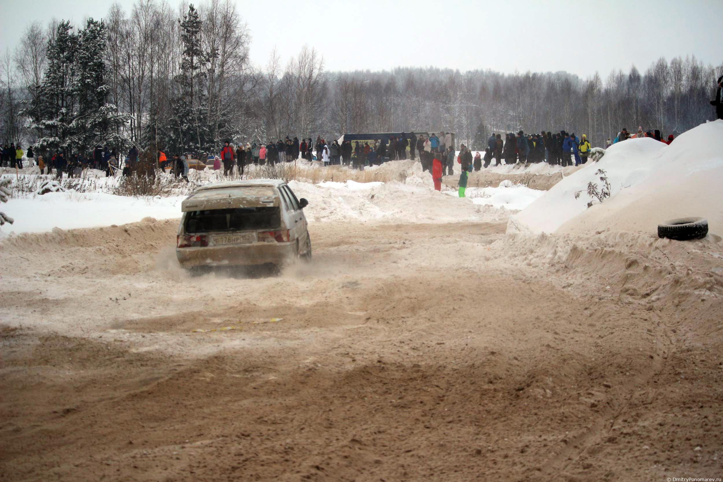 Январские автогонки в Городце 2021