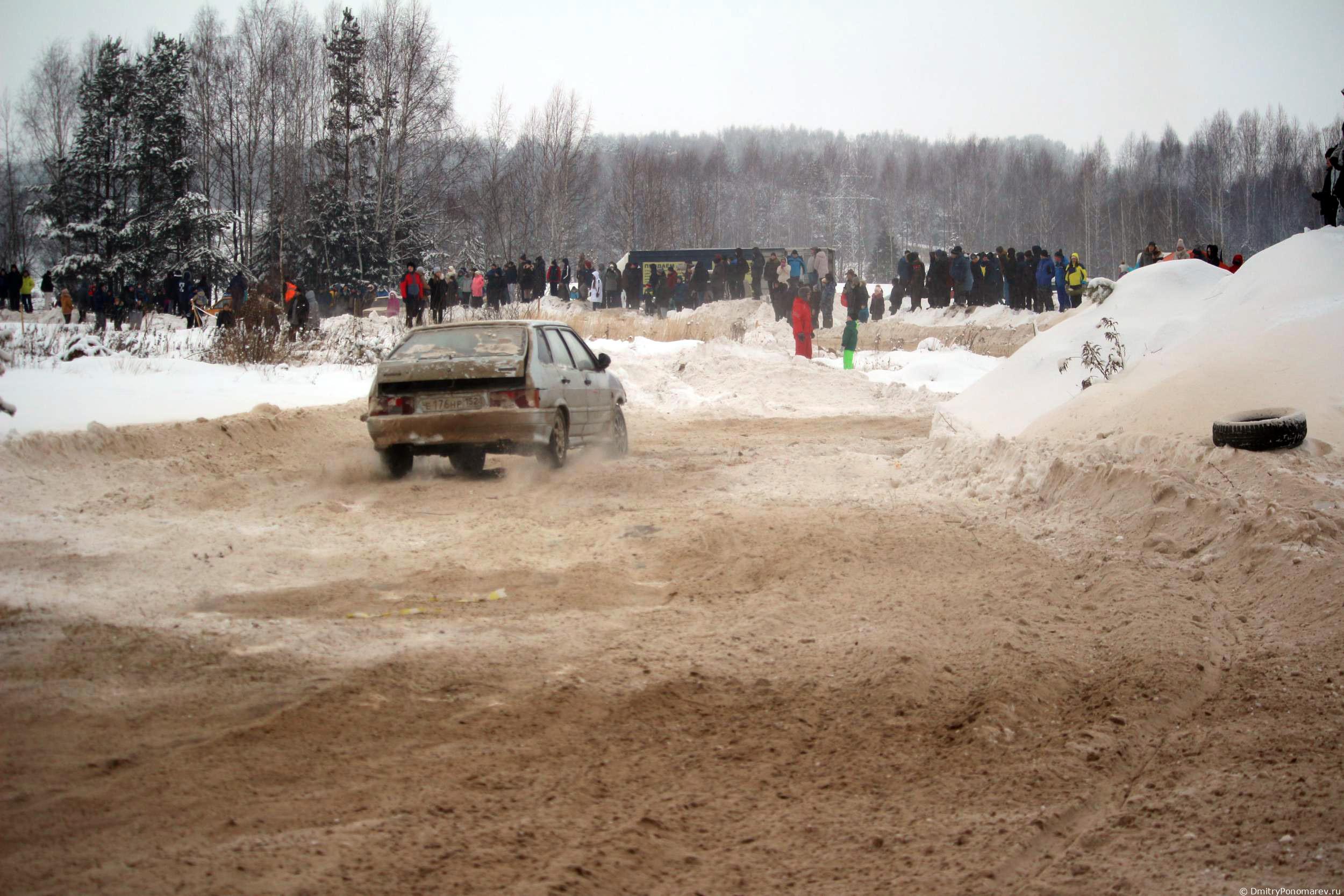 Январские автогонки в Городце 2021