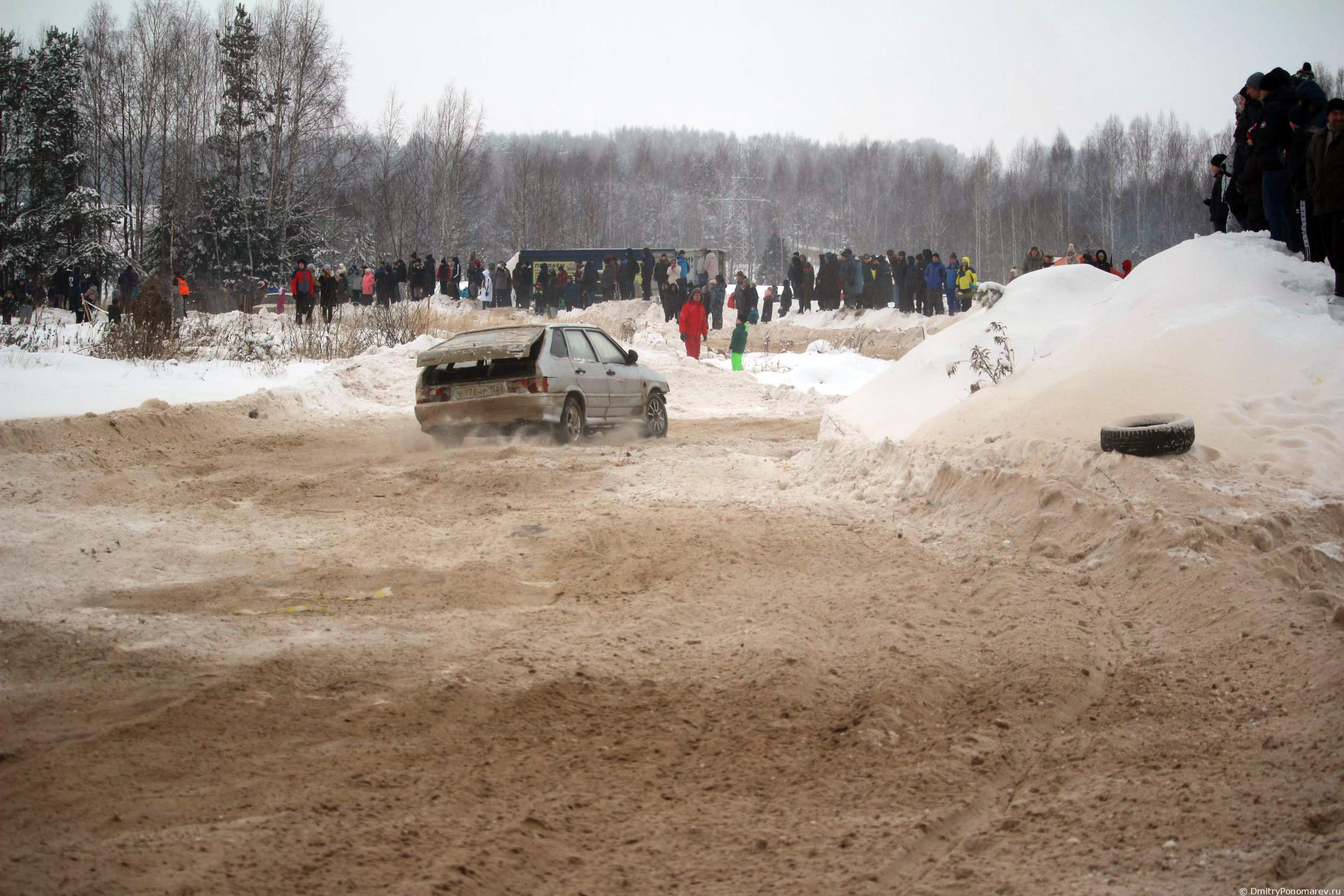 Январские автогонки в Городце 2021