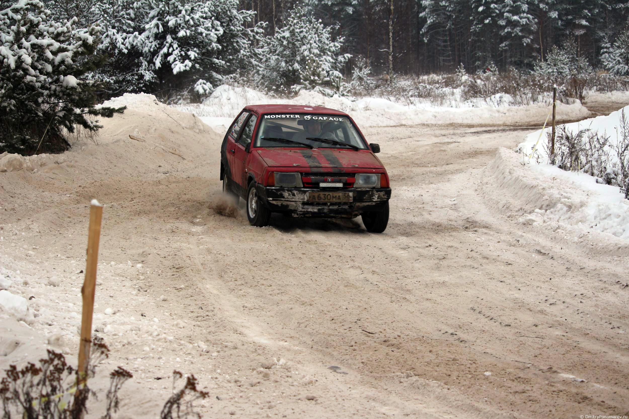 Январские автогонки в Городце 2021