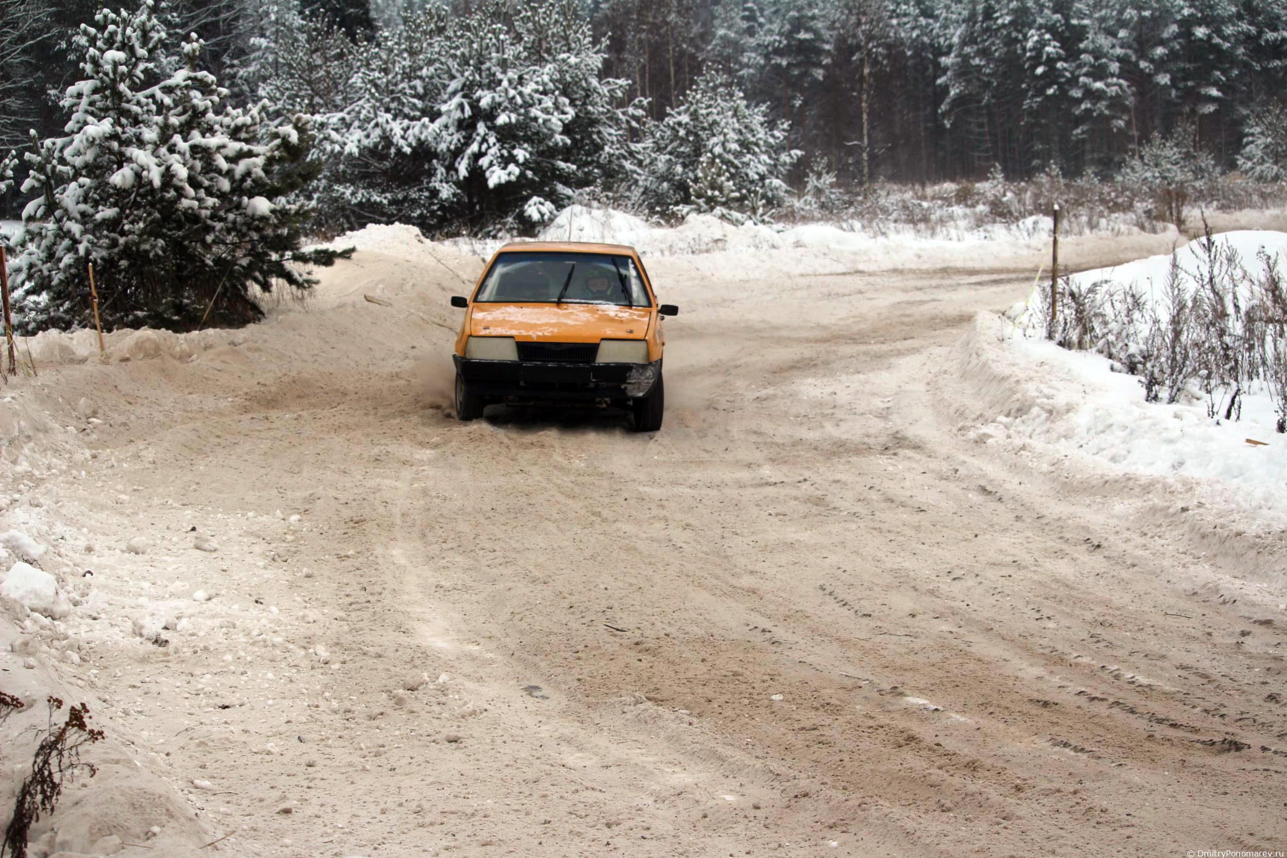 Январские автогонки в Городце 2021
