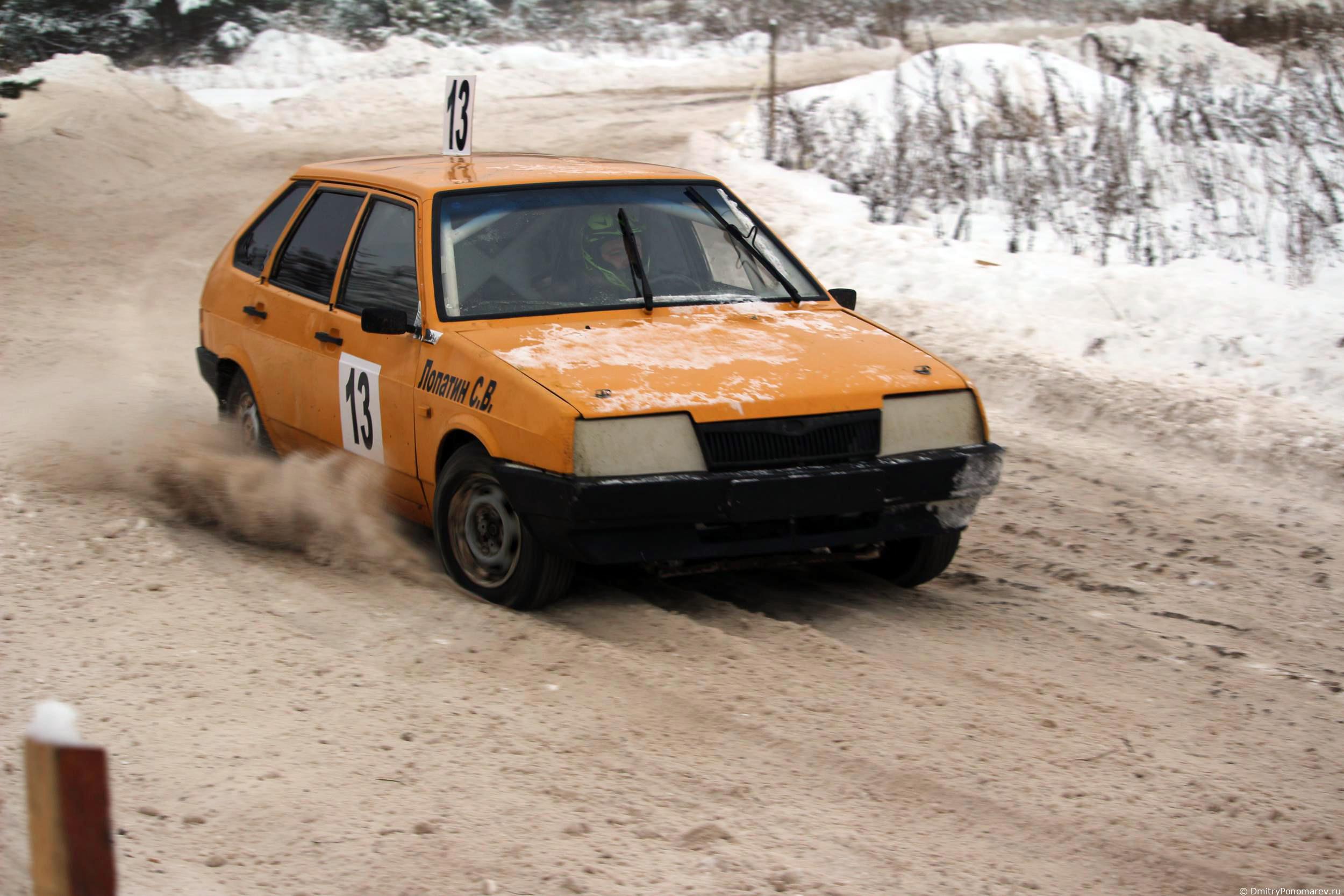 Январские автогонки в Городце 2021