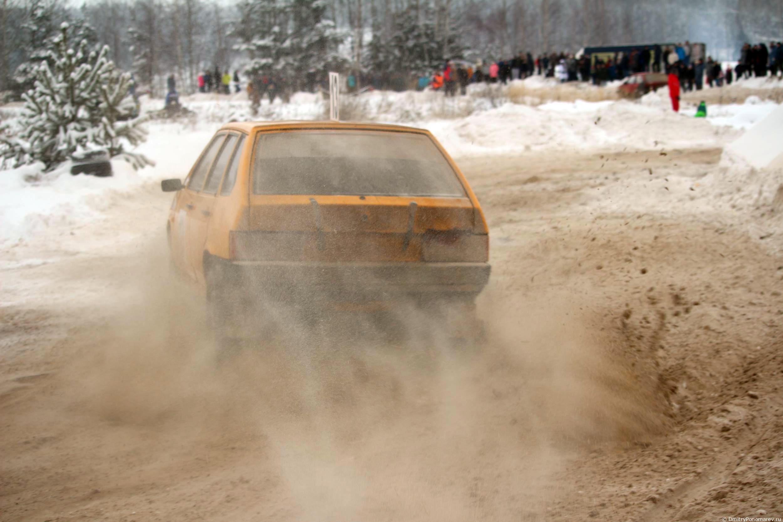 Январские автогонки в Городце 2021
