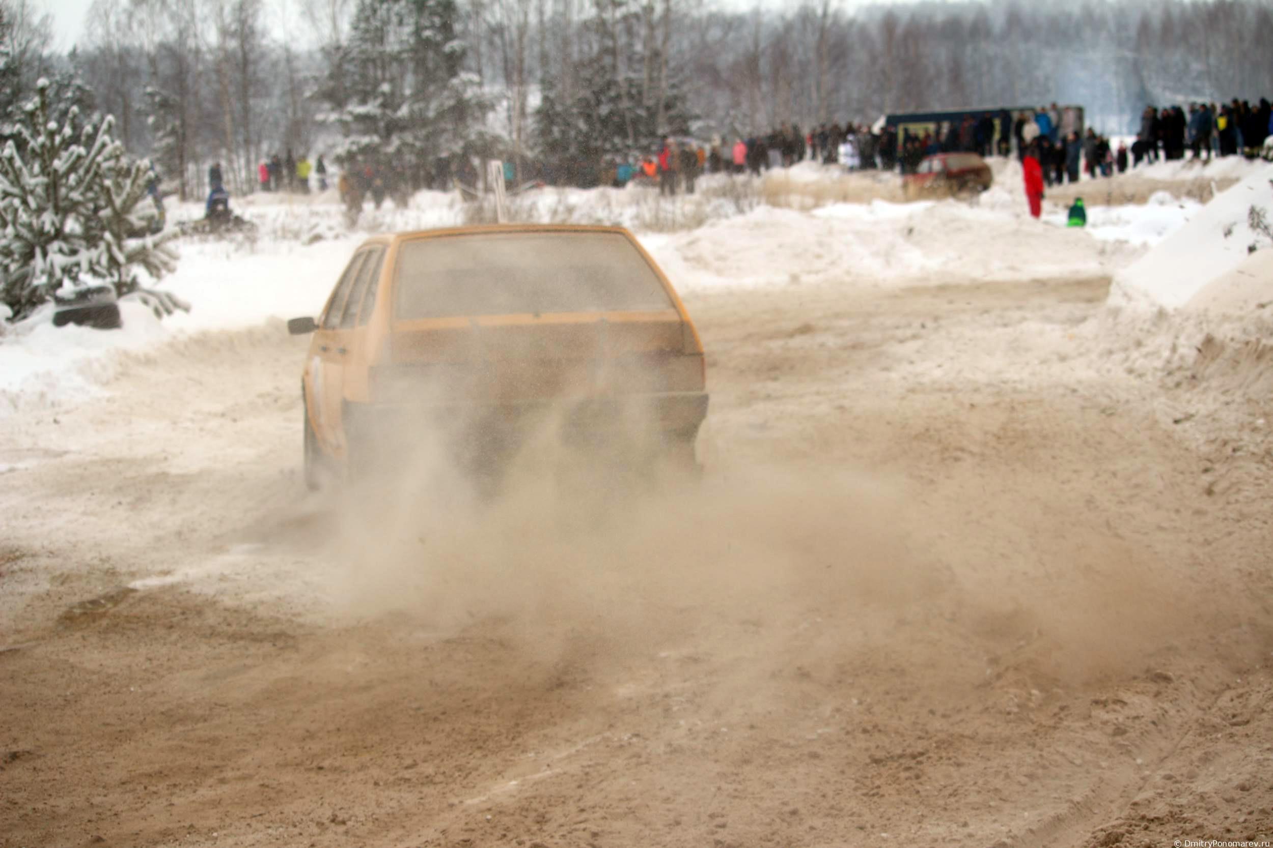 Январские автогонки в Городце 2021