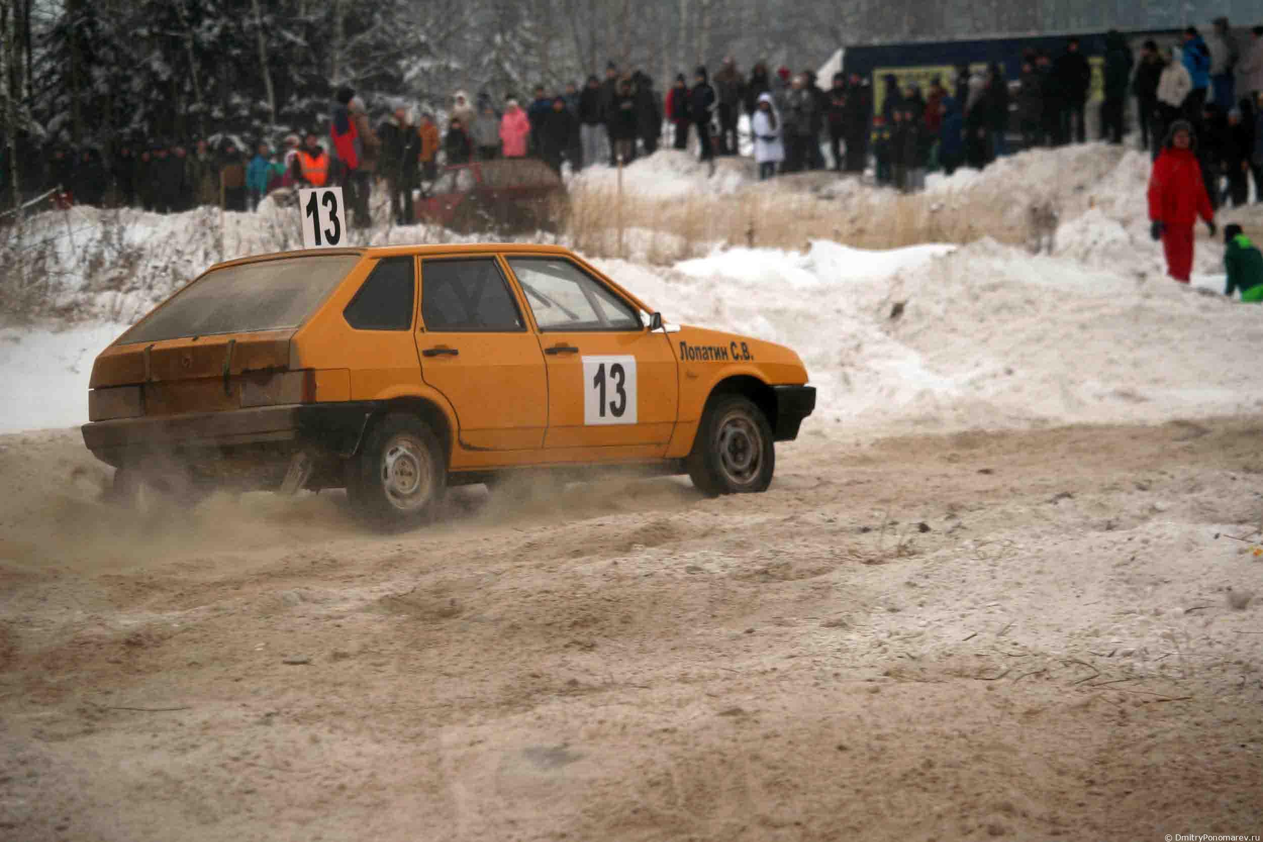 Январские автогонки в Городце 2021