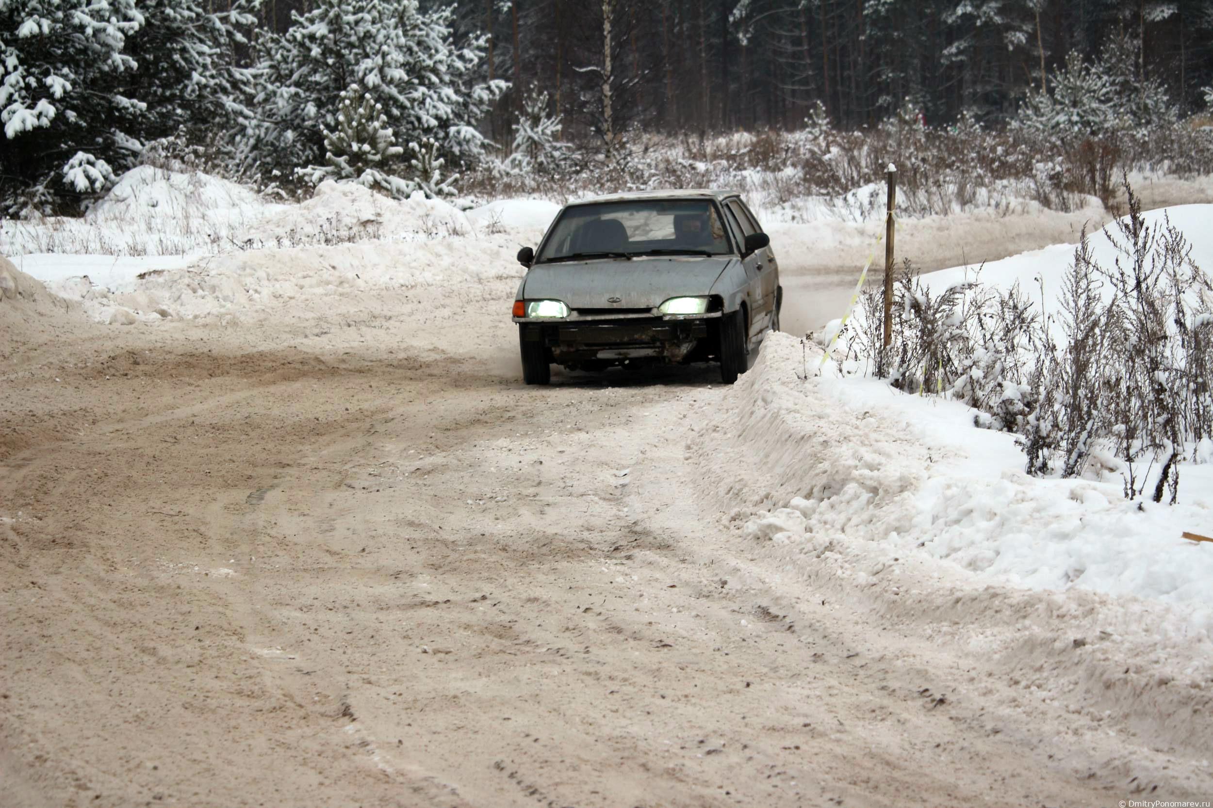 Январские автогонки в Городце 2021