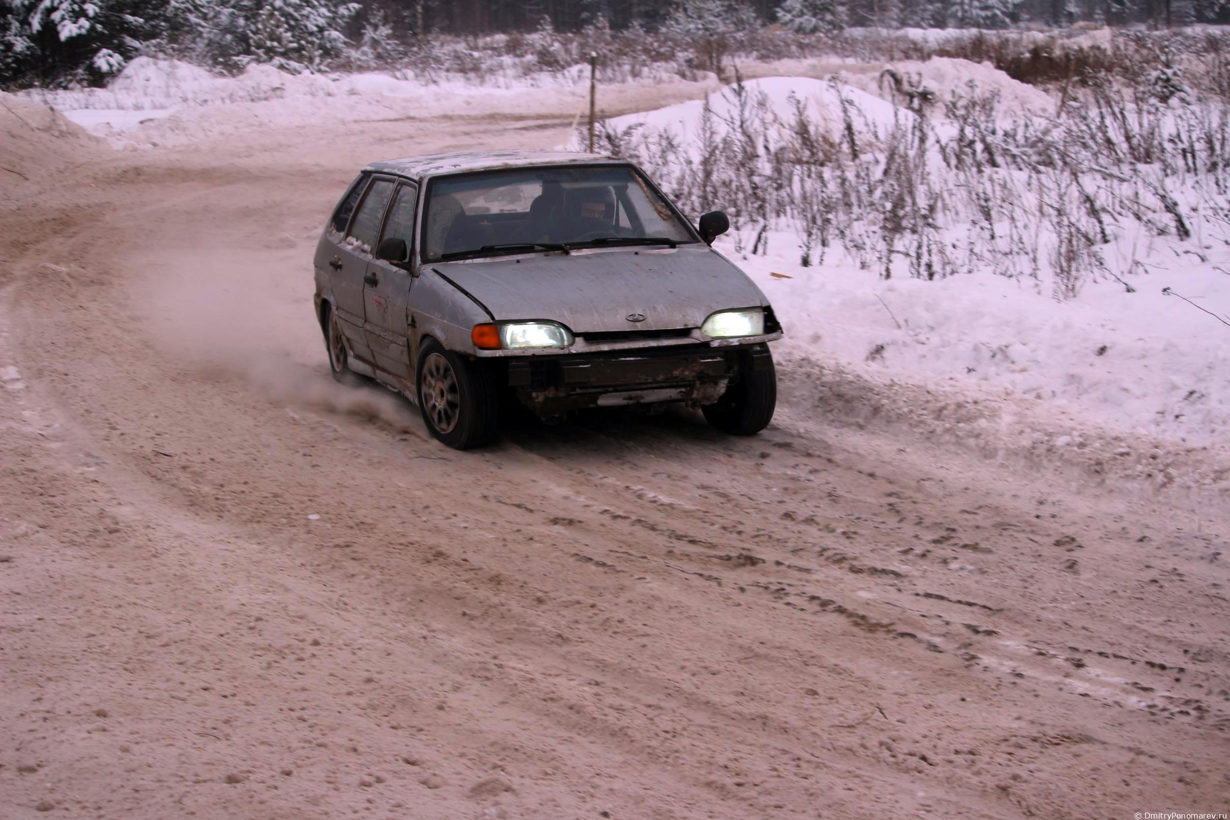 Январские автогонки в Городце 2021