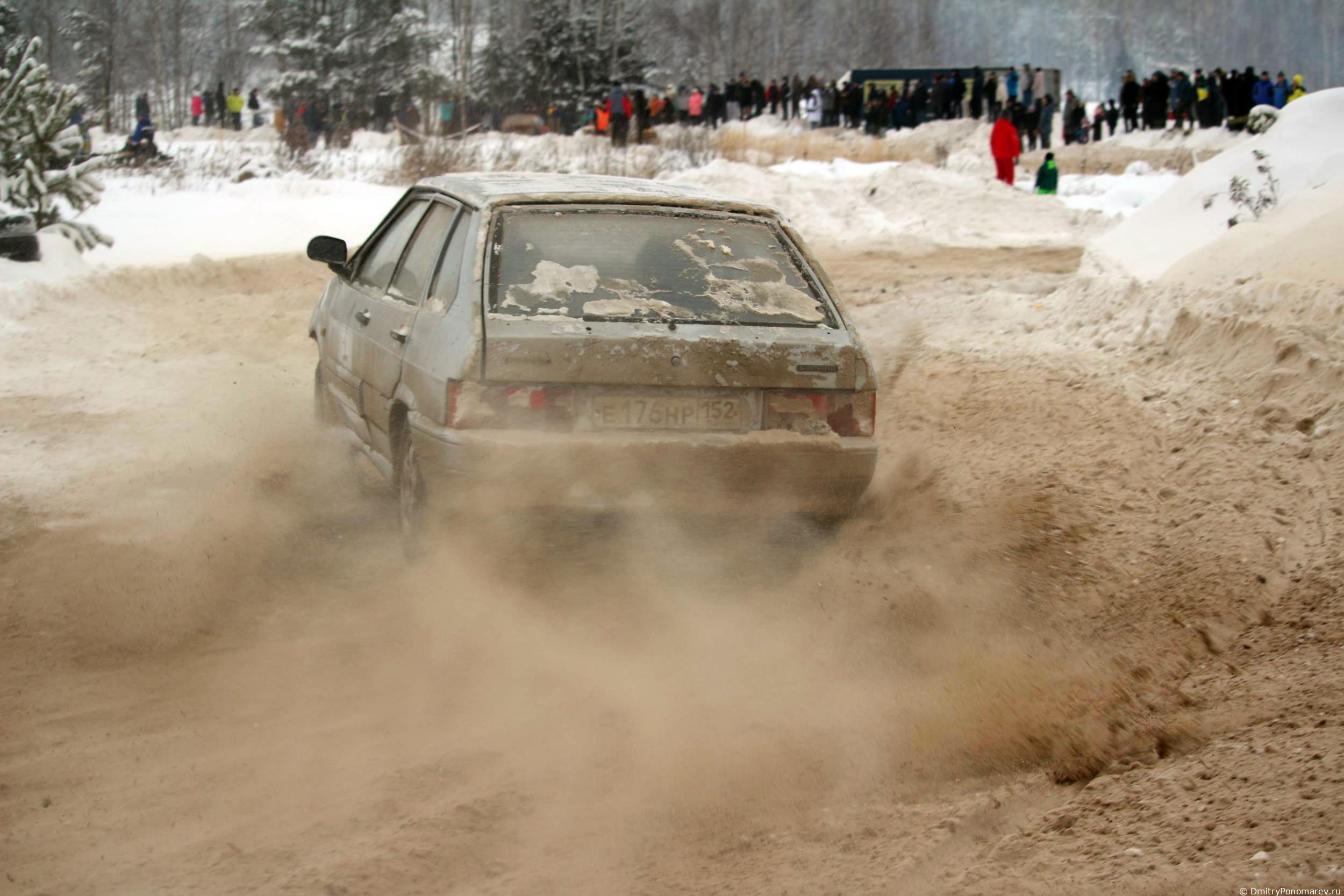 Январские автогонки в Городце 2021