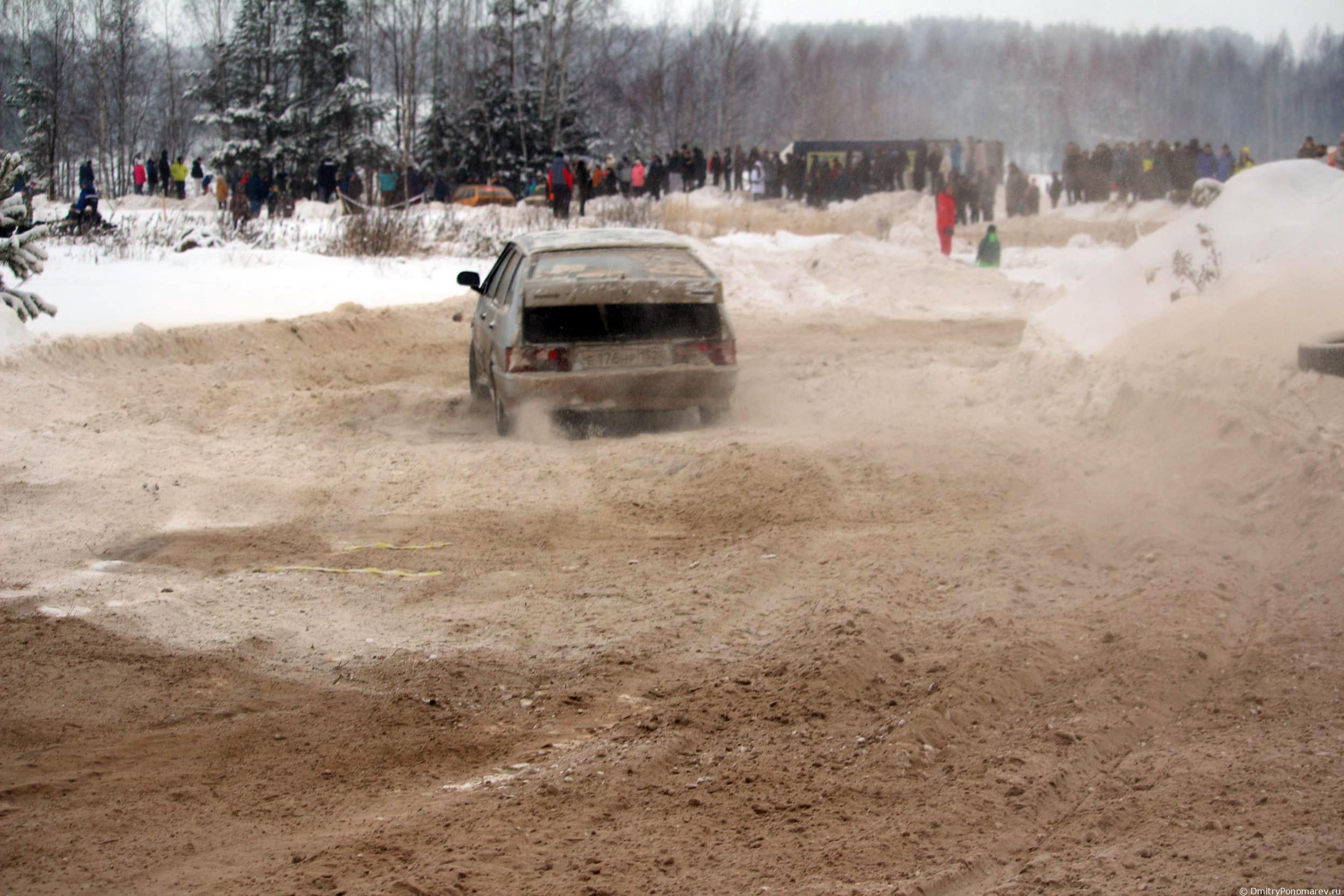 Январские автогонки в Городце 2021