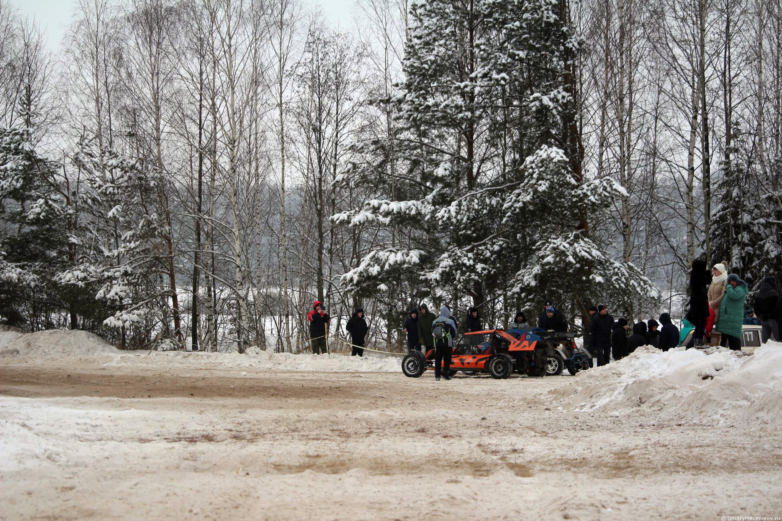 Январские автогонки в Городце 2021