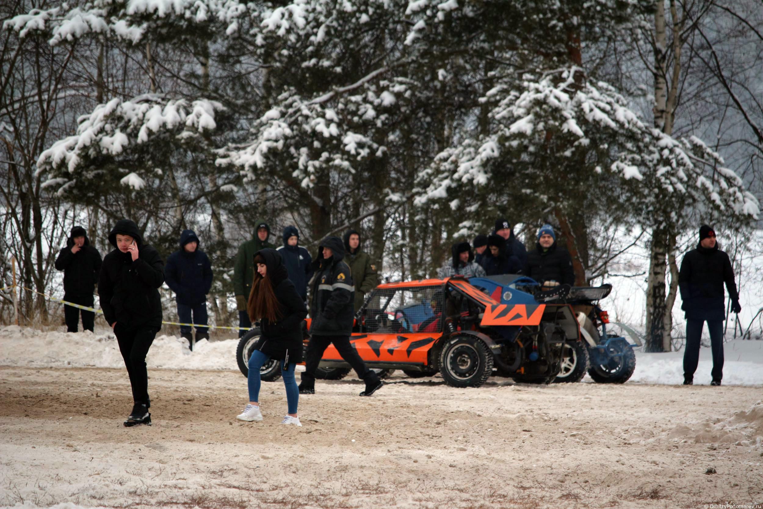 Январские автогонки в Городце 2021
