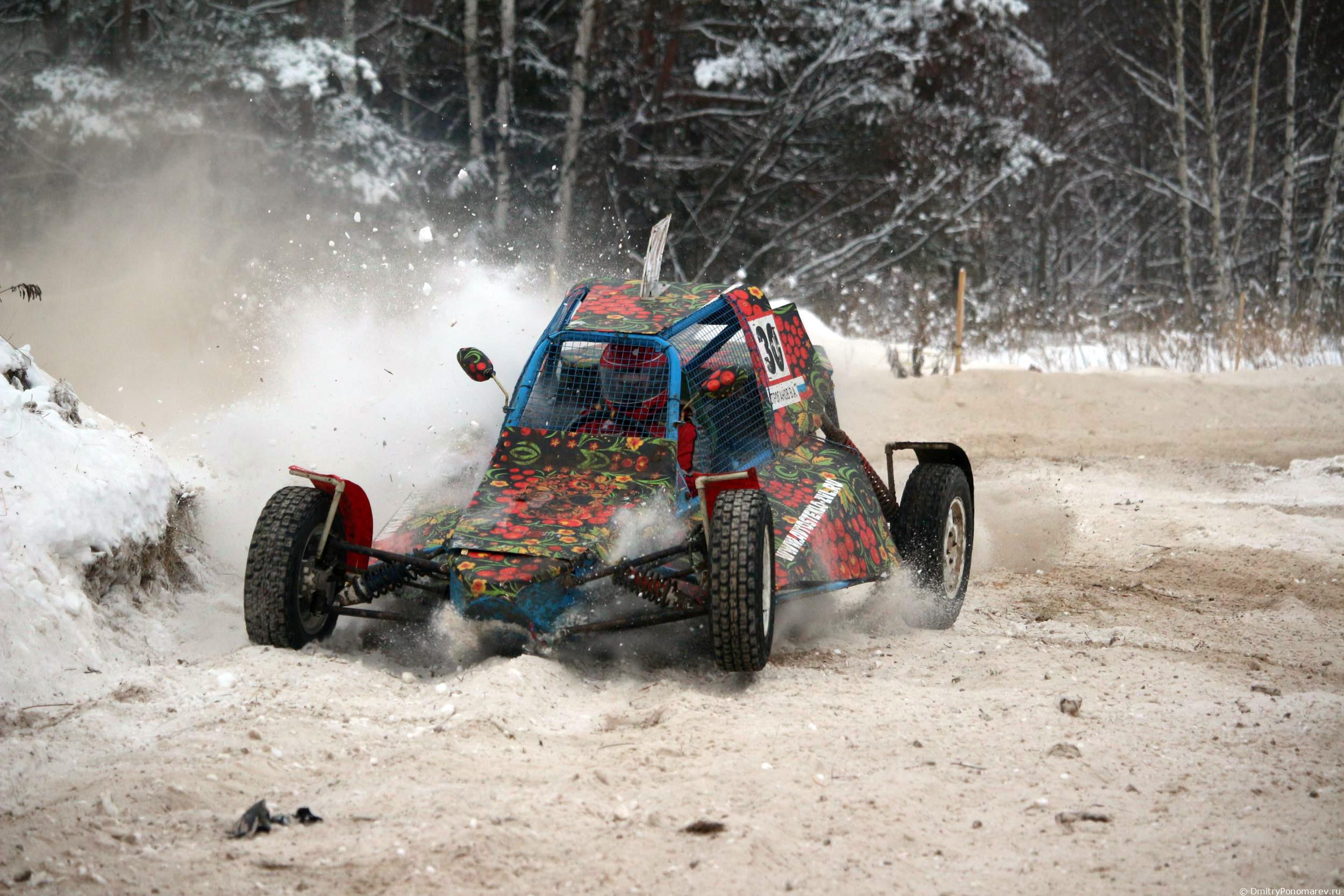 Январские автогонки в Городце 2021