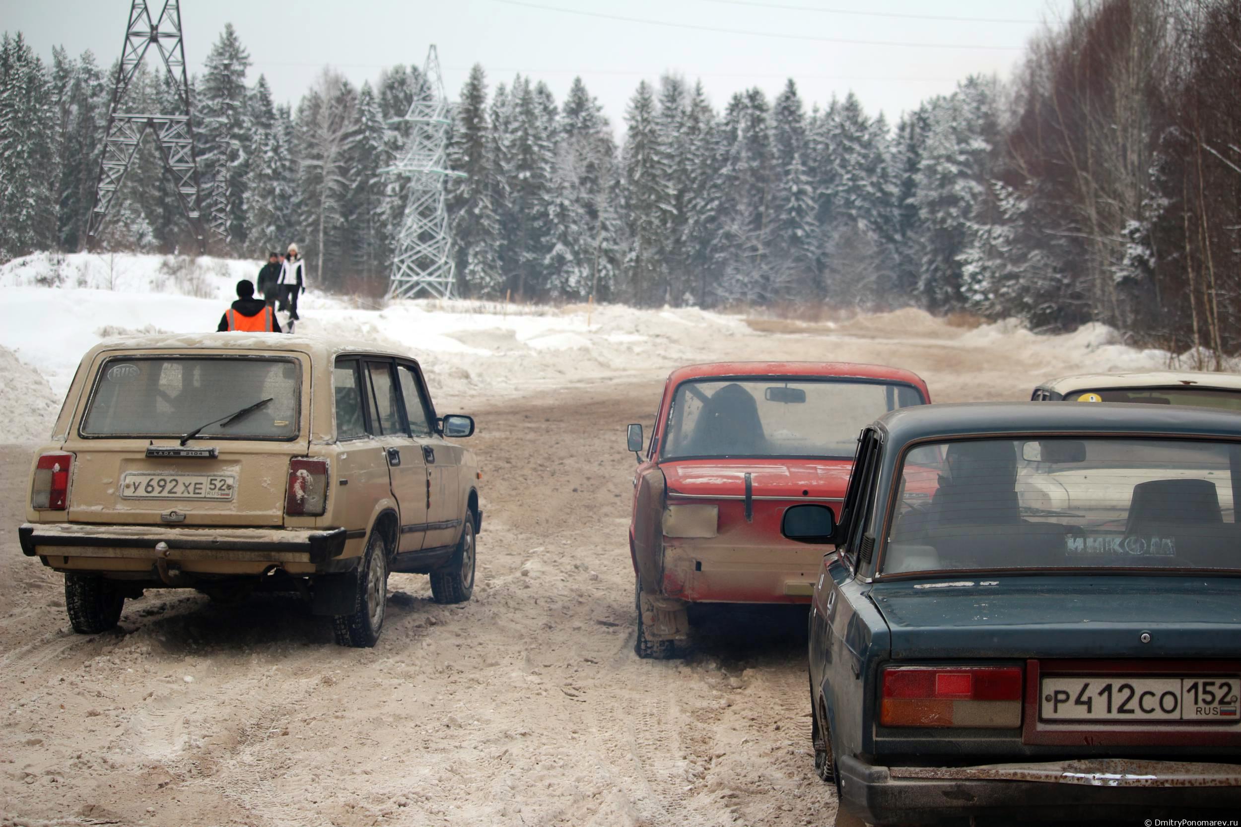Январские автогонки в Городце 2021