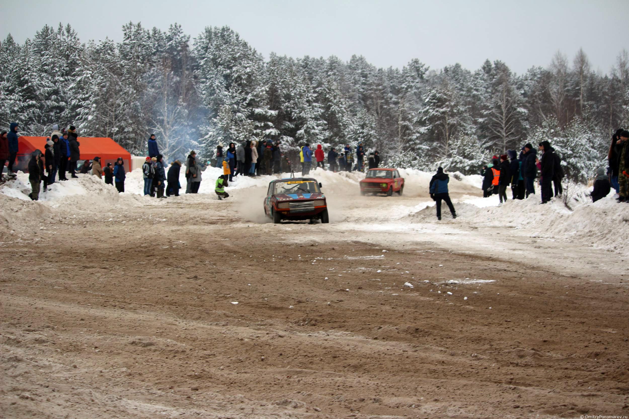 Январские автогонки в Городце 2021