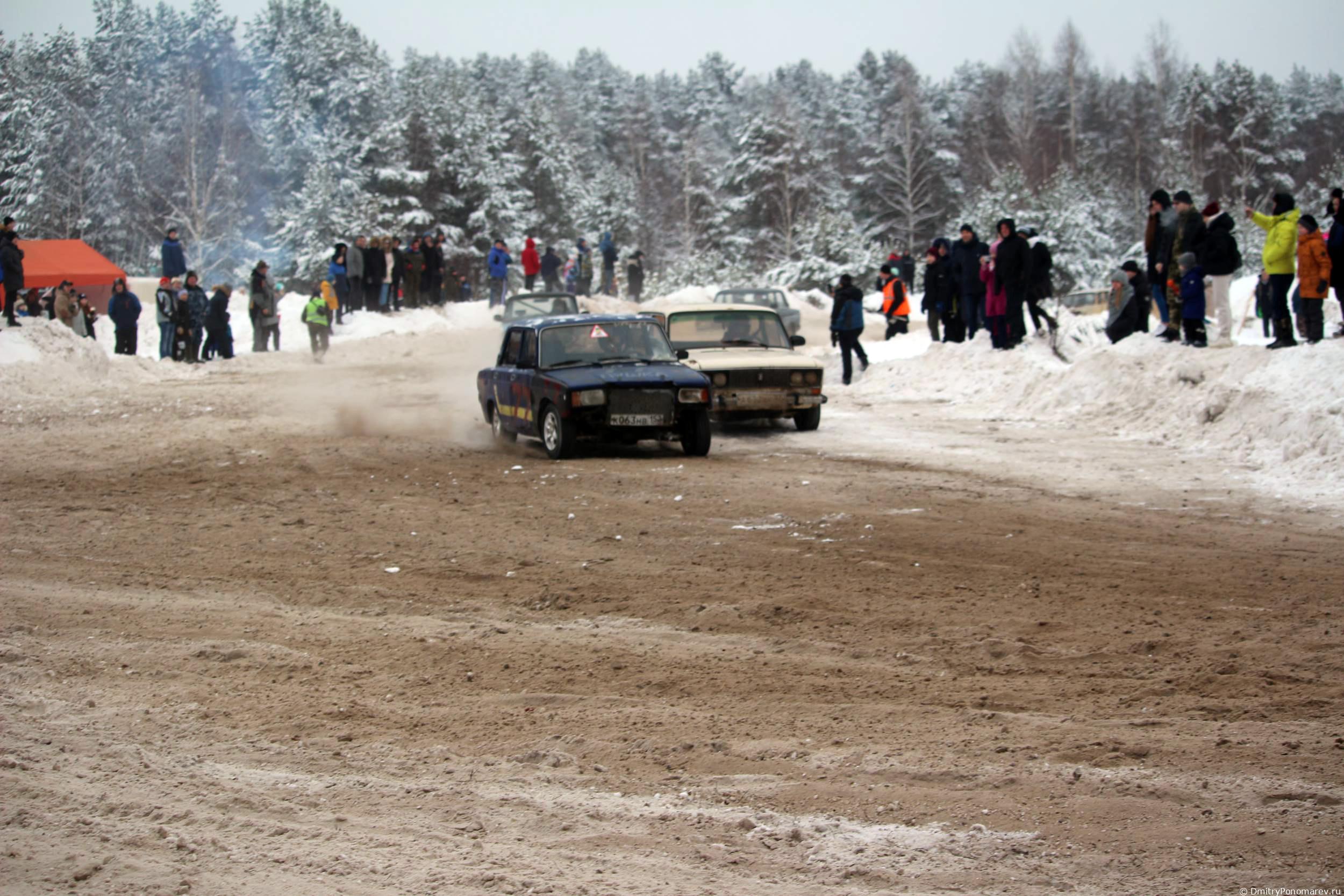 Январские автогонки в Городце 2021