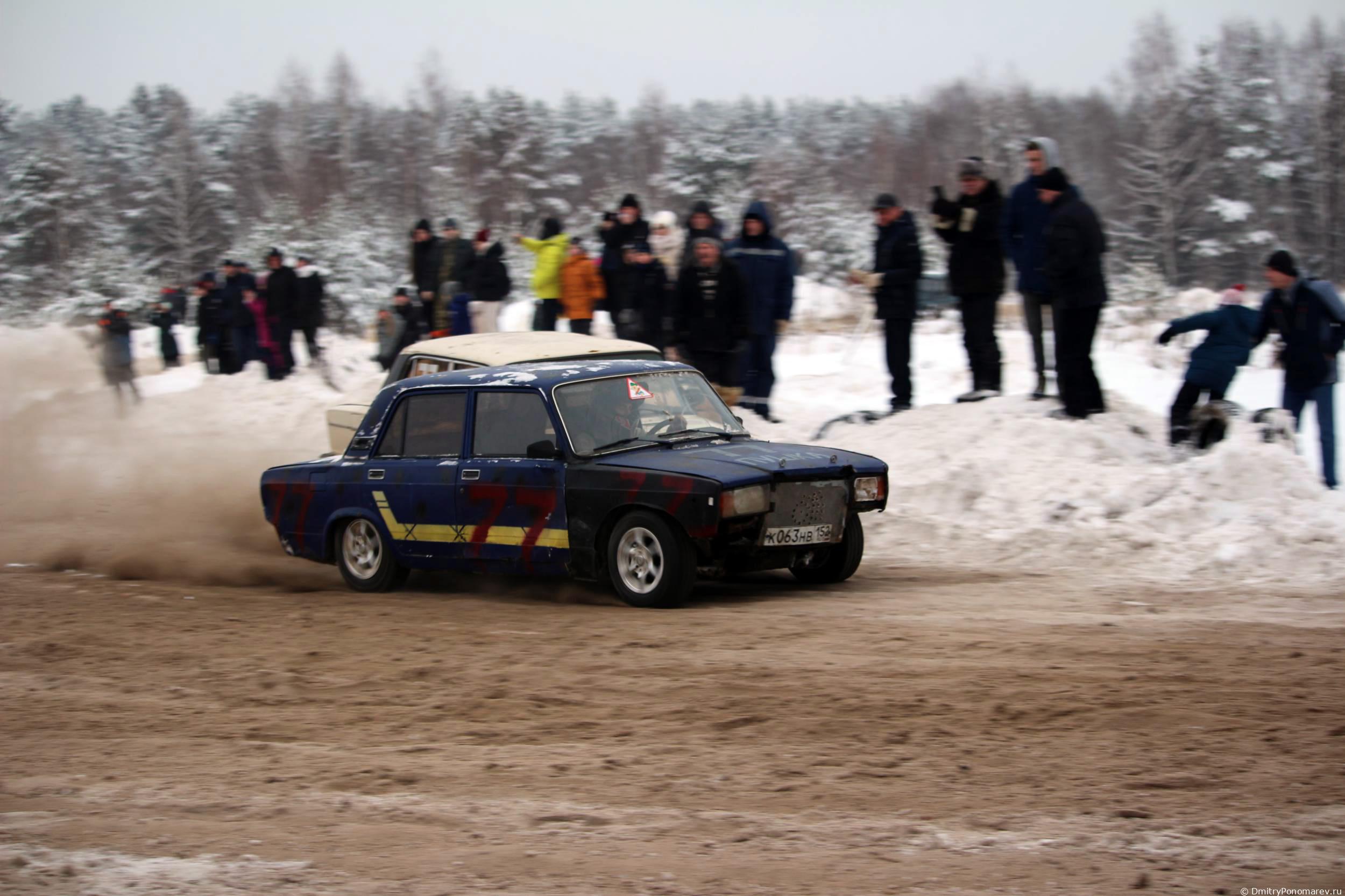 Январские автогонки в Городце 2021