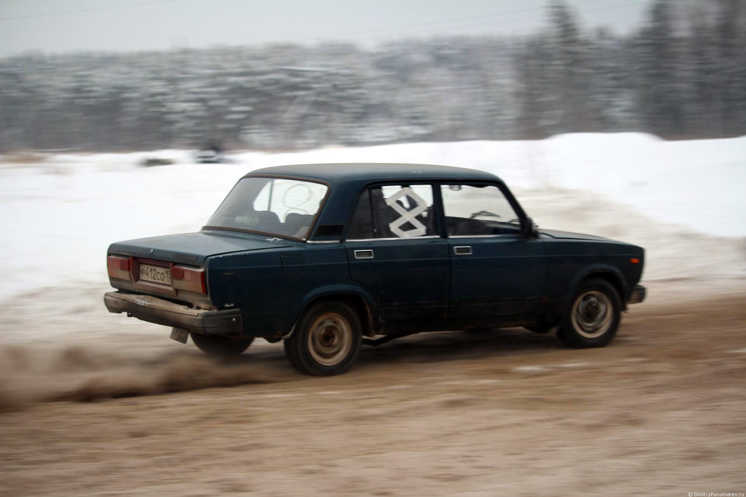 Январские автогонки в Городце 2021