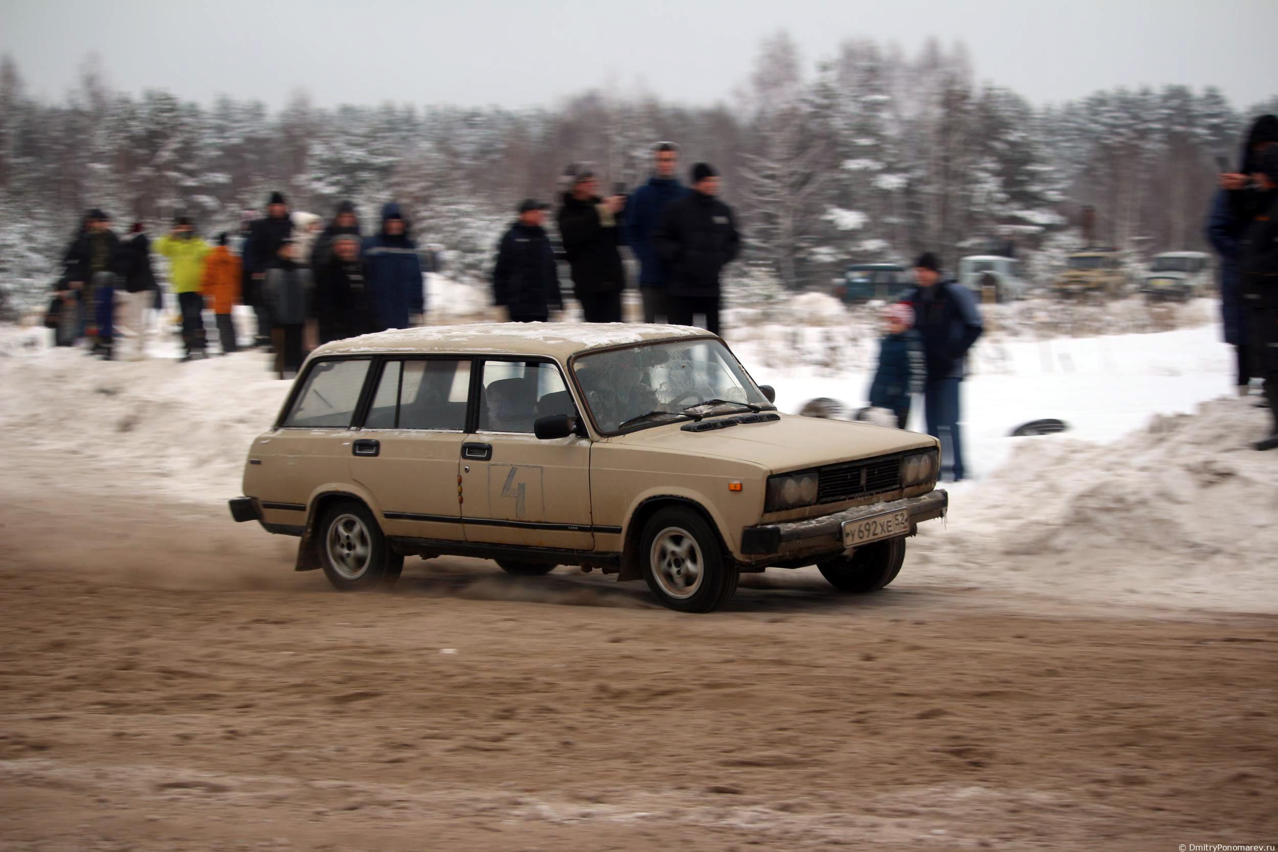 Январские автогонки в Городце 2021