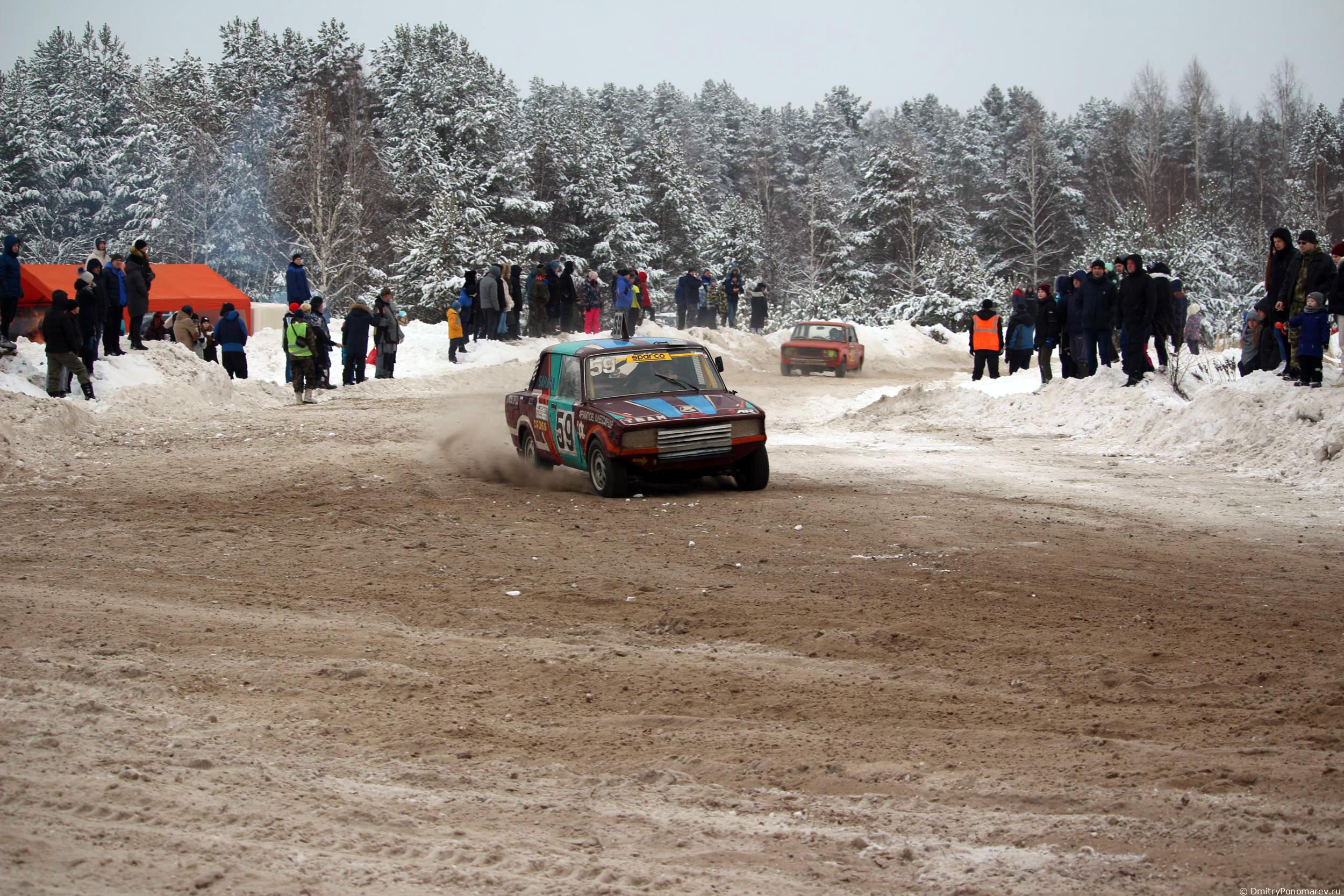 Январские автогонки в Городце 2021