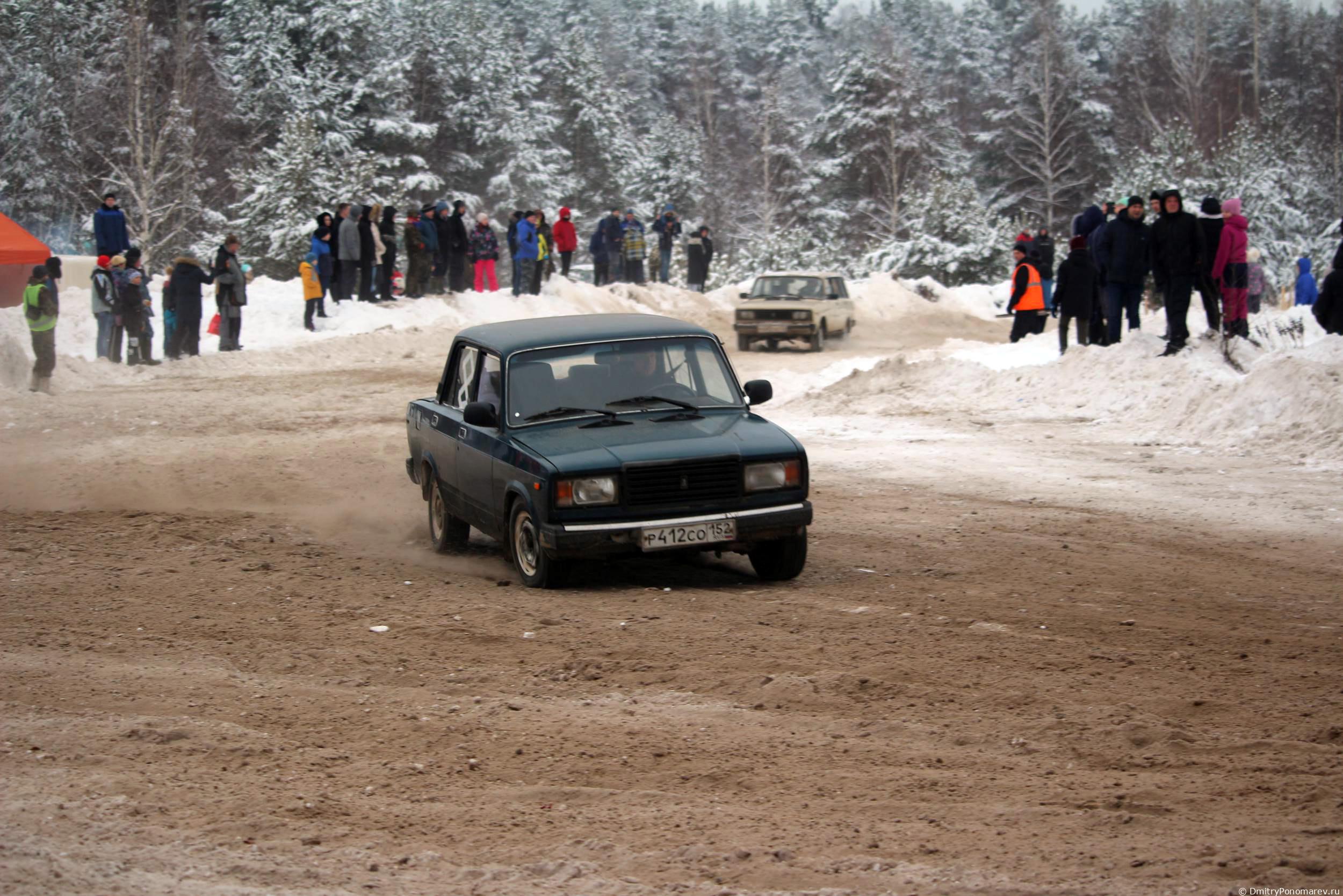 Январские автогонки в Городце 2021