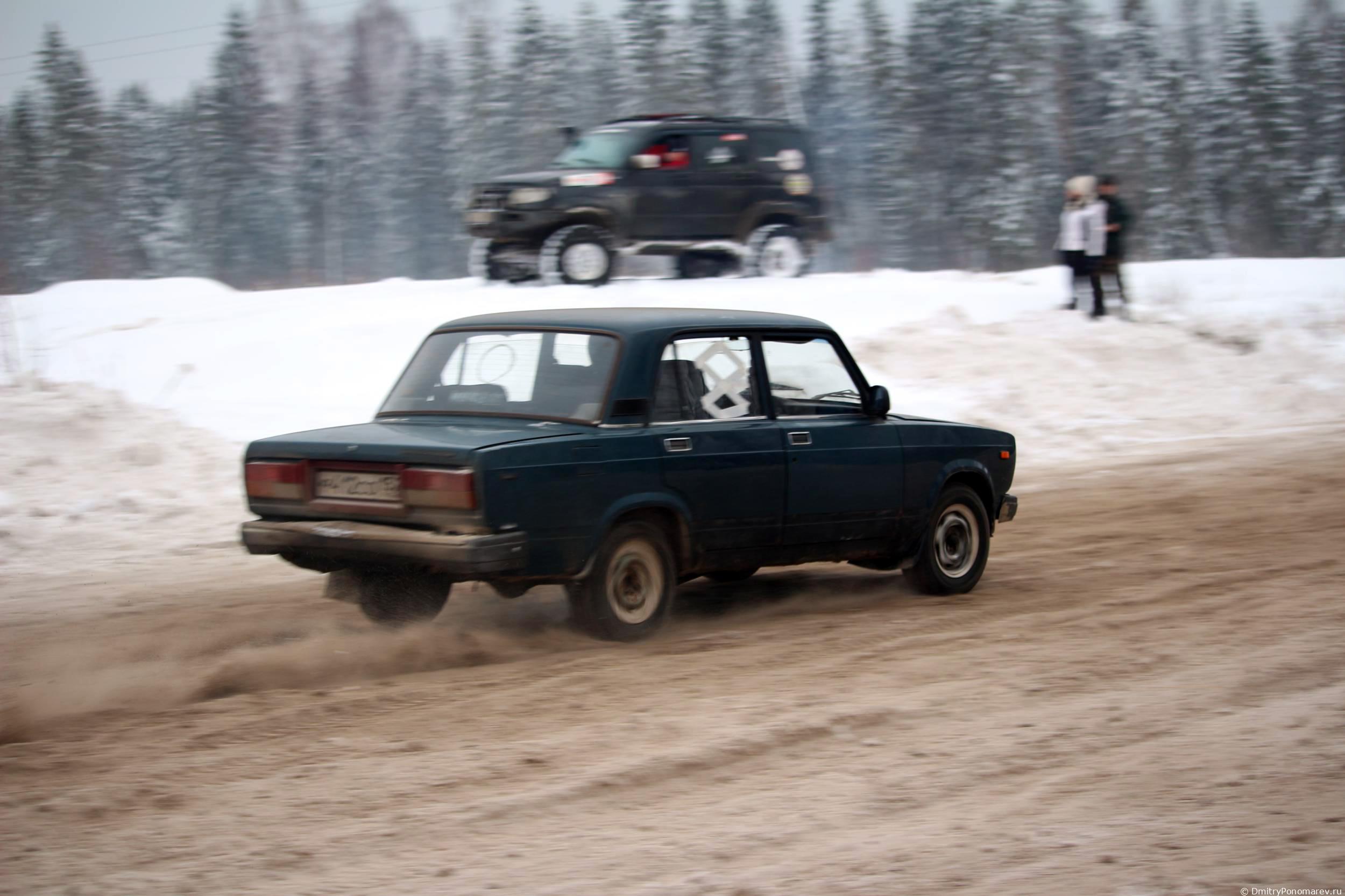 Январские автогонки в Городце 2021