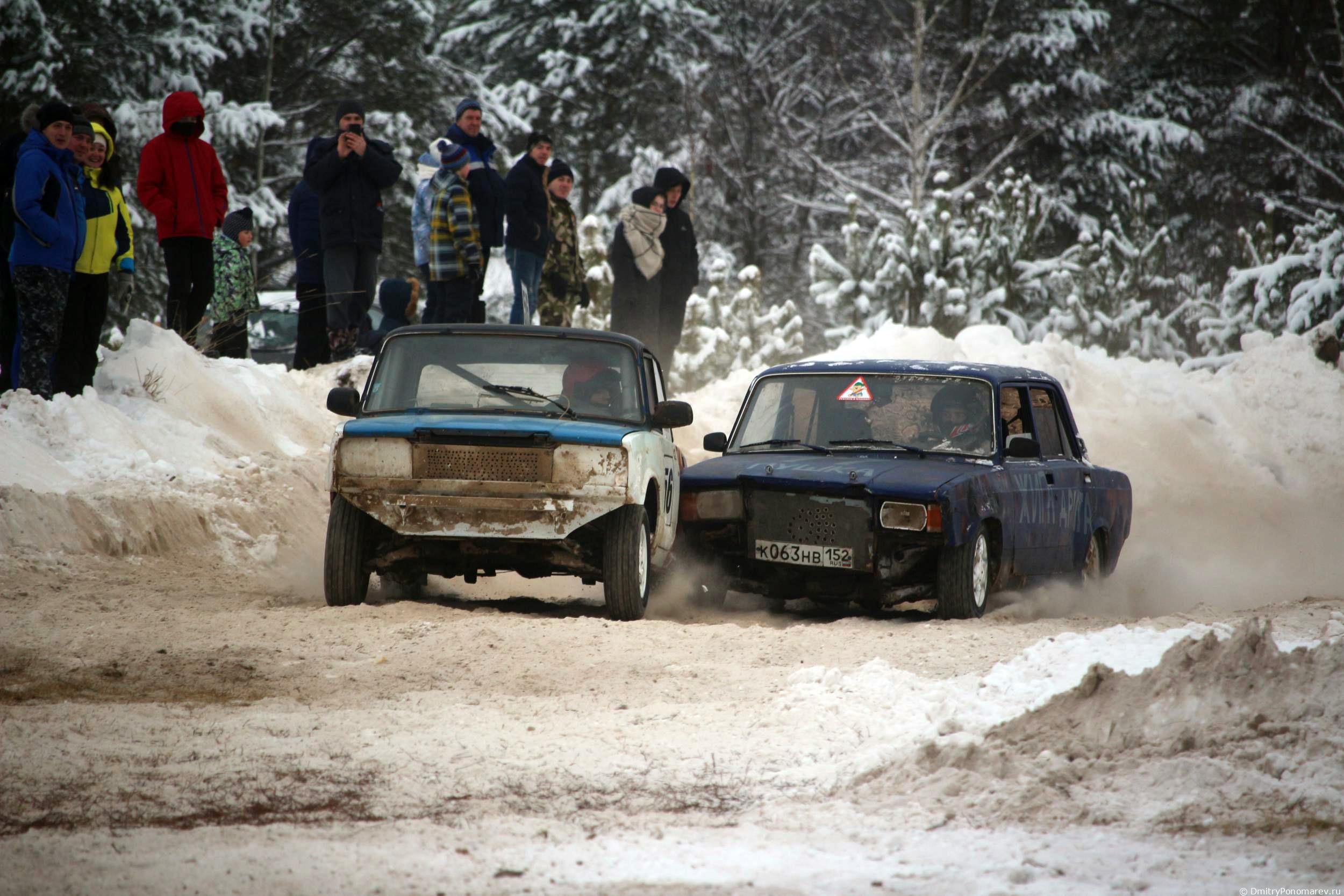 Январские автогонки в Городце 2021