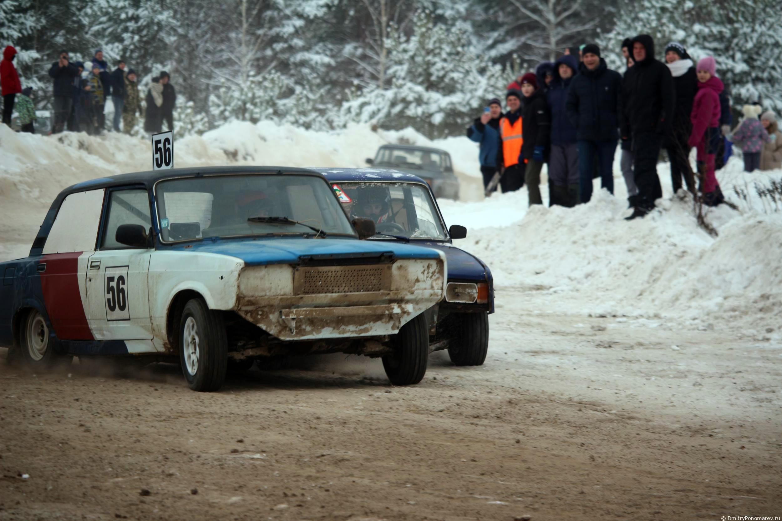 Январские автогонки в Городце 2021