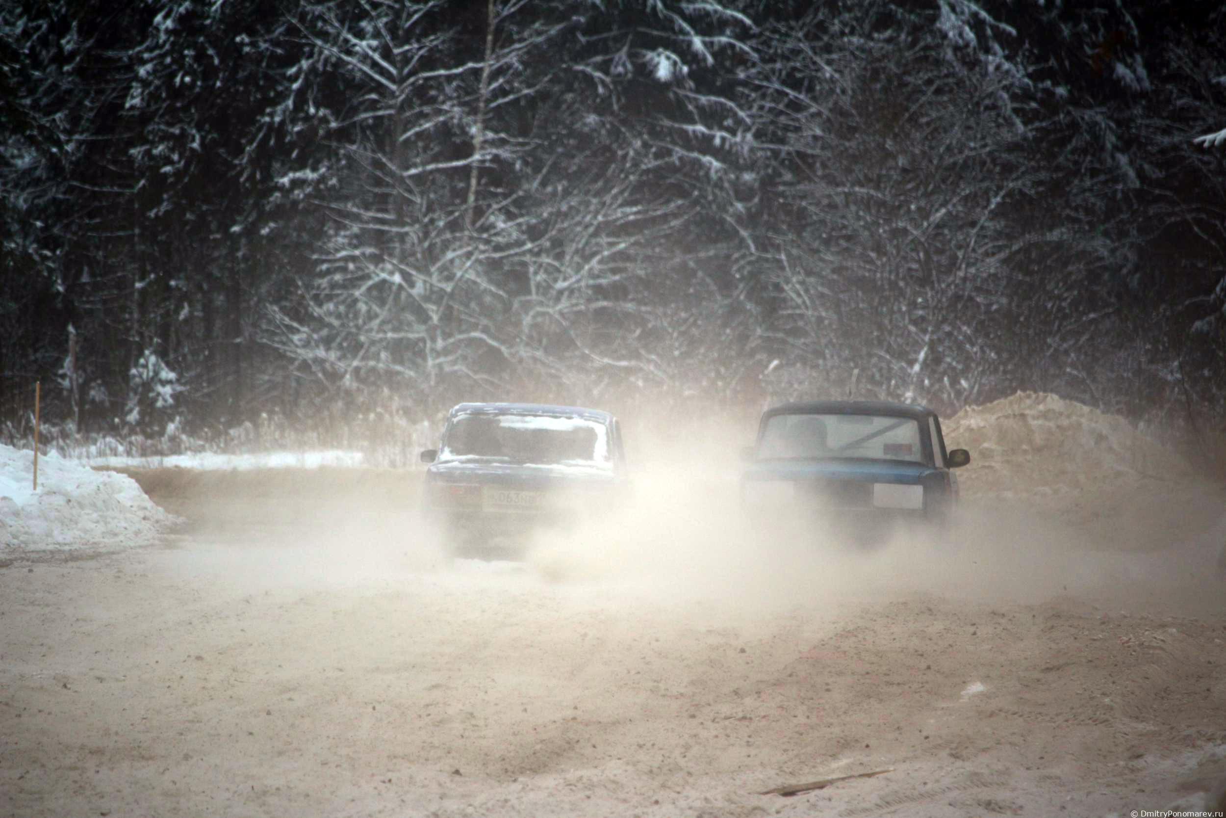 Январские автогонки в Городце 2021