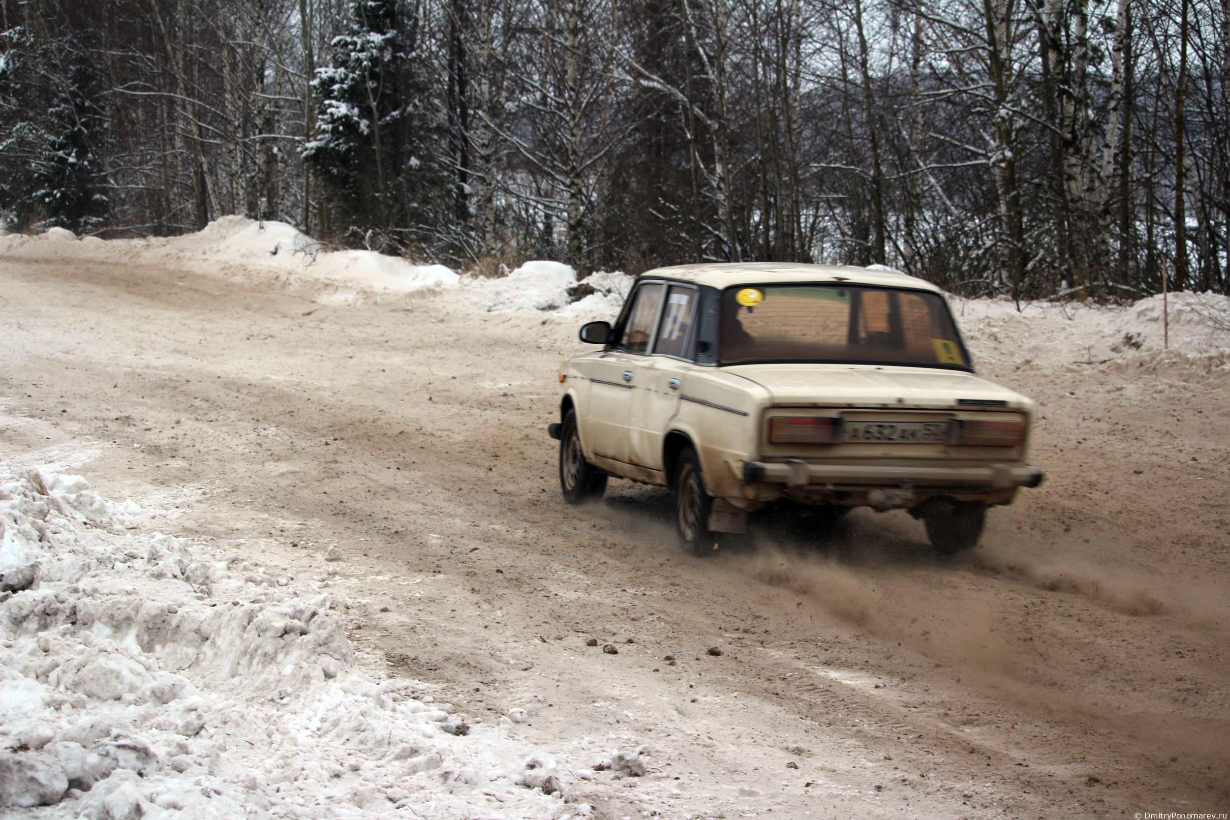 Январские автогонки в Городце 2021