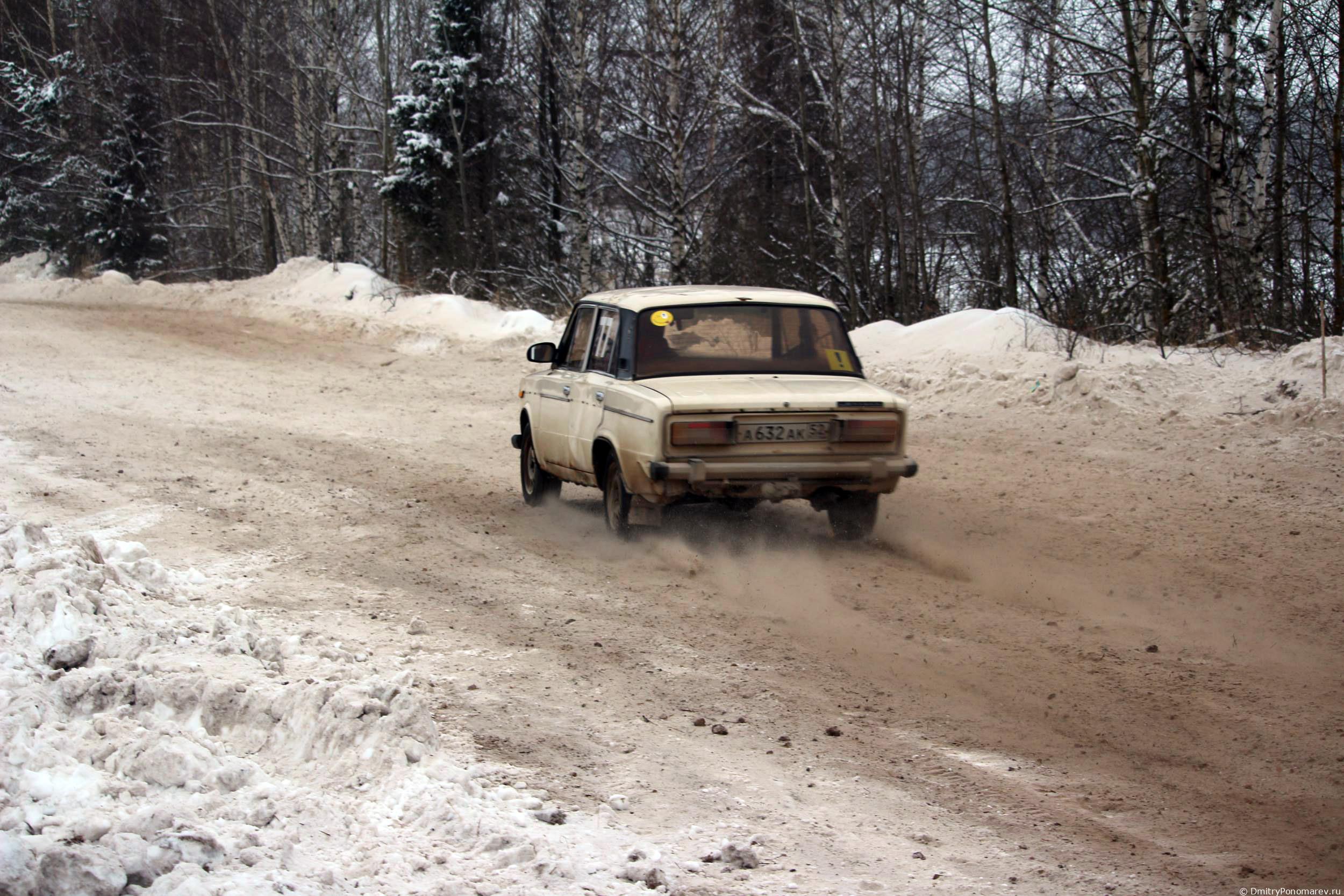 Январские автогонки в Городце 2021