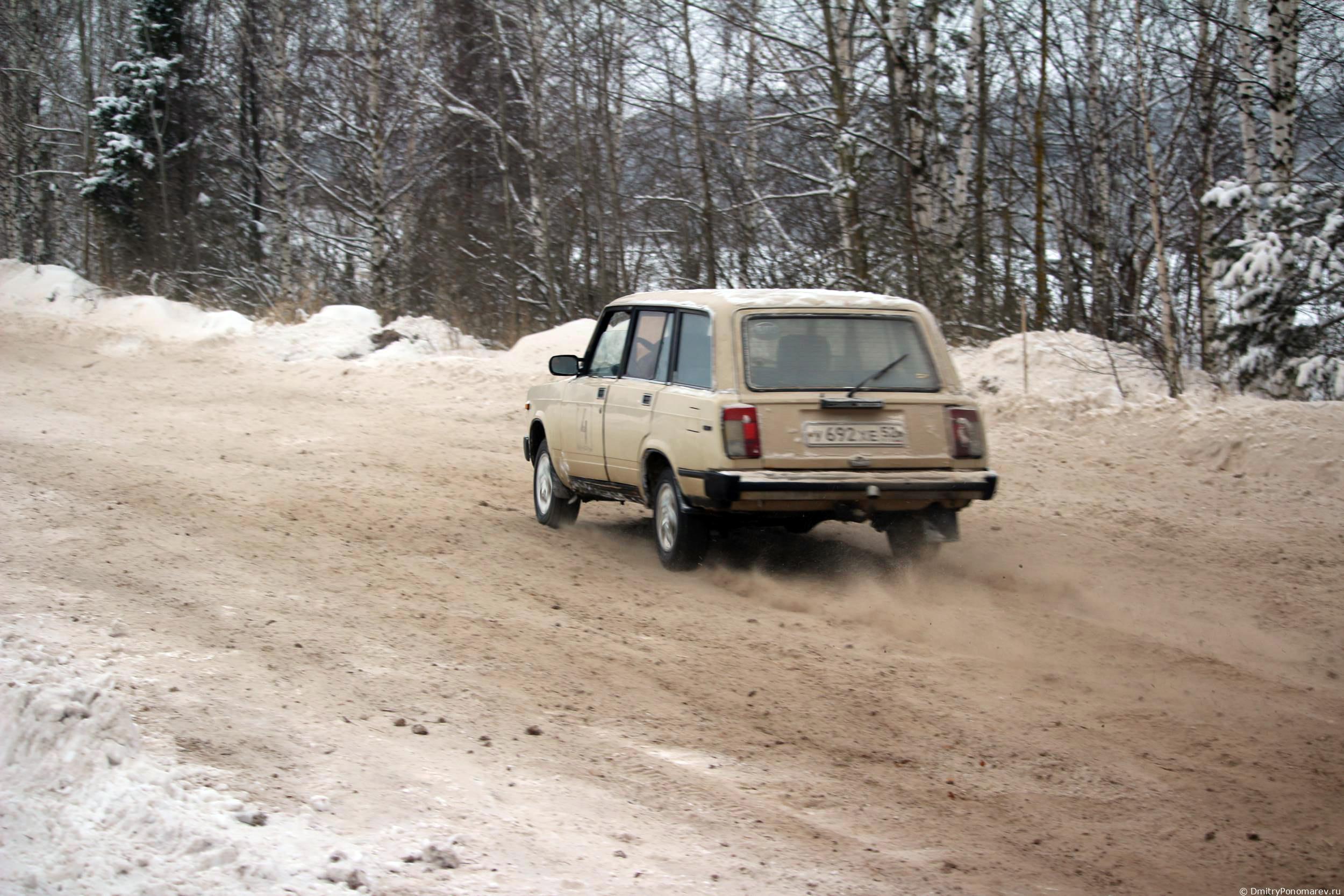 Январские автогонки в Городце 2021