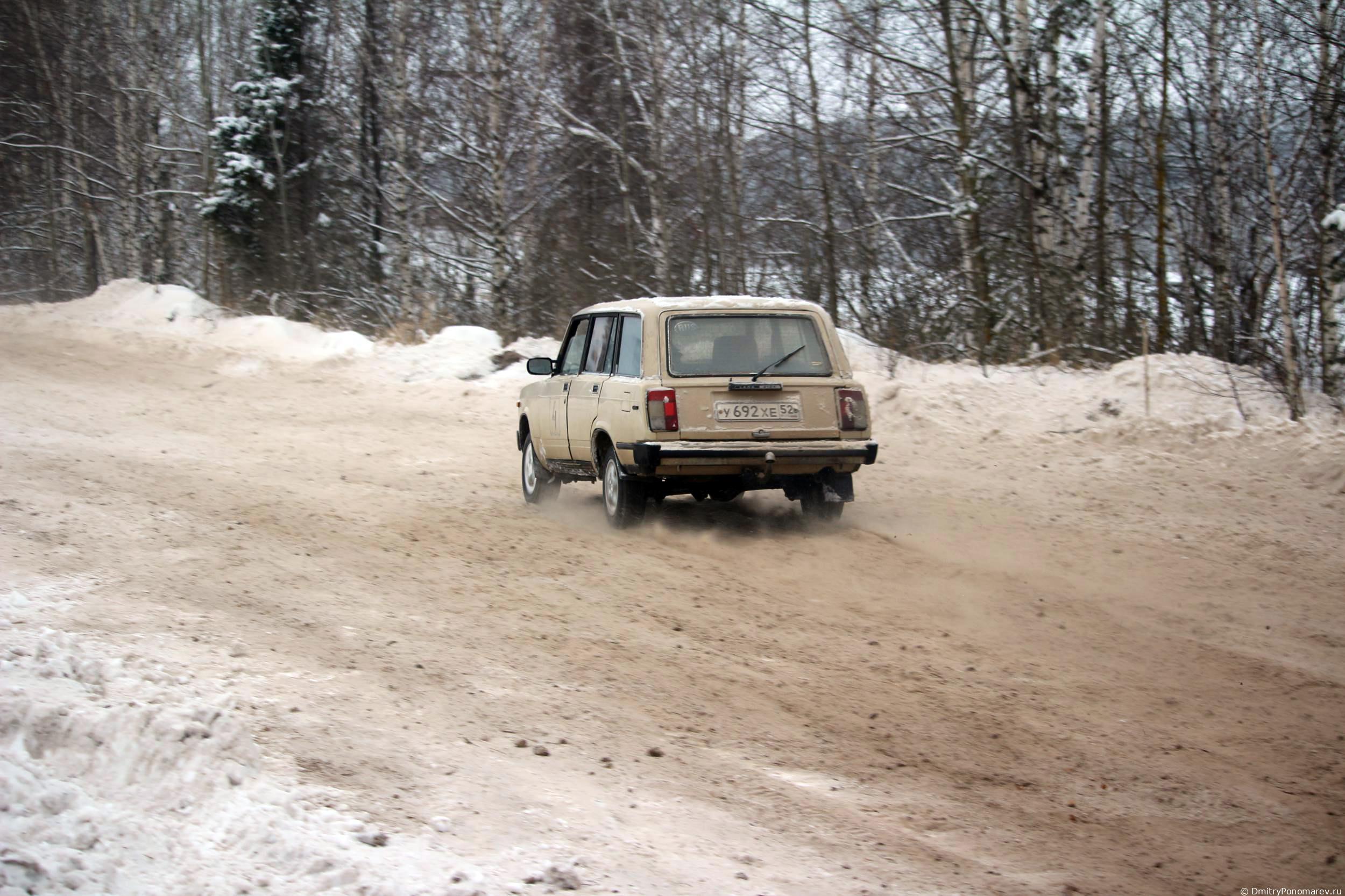 Январские автогонки в Городце 2021