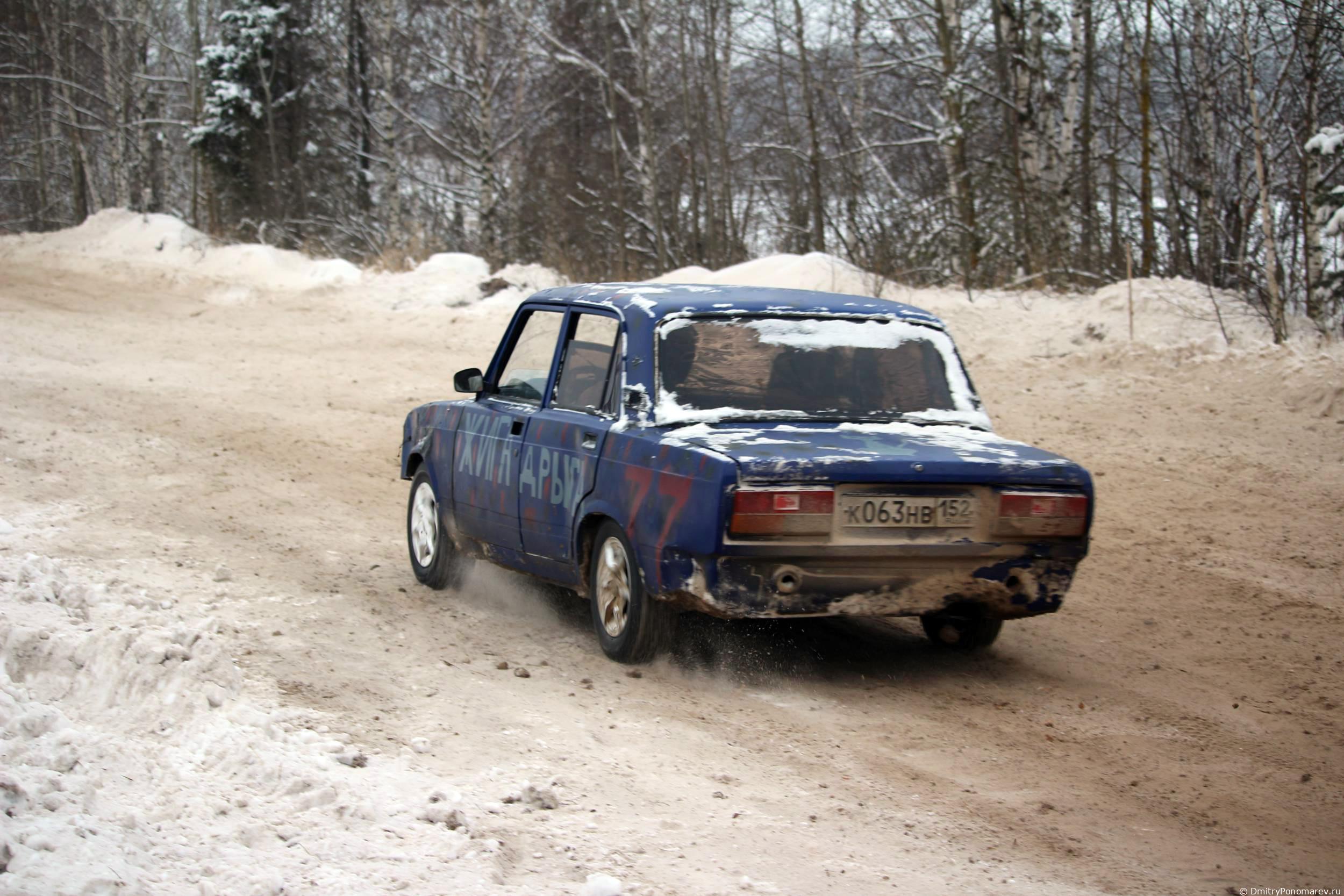 Январские автогонки в Городце 2021